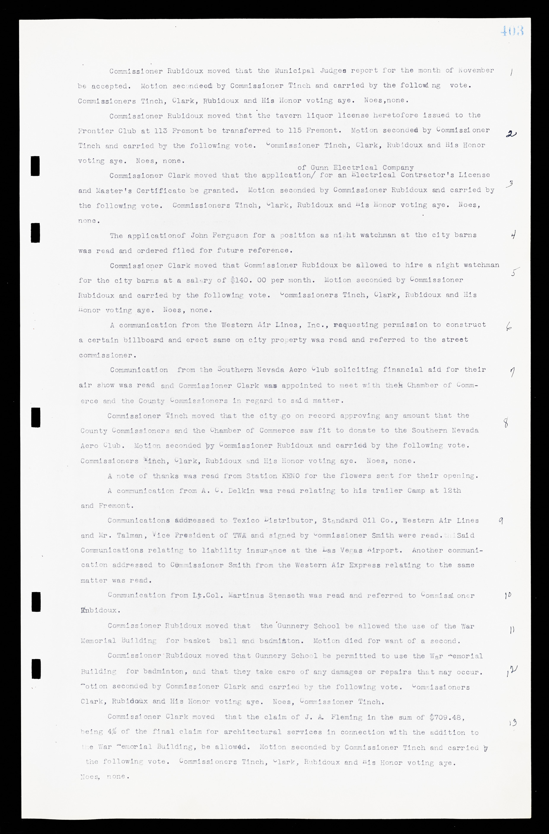 Las Vegas City Commission Minutes, February 17, 1937 to August 4, 1942, lvc000004-429