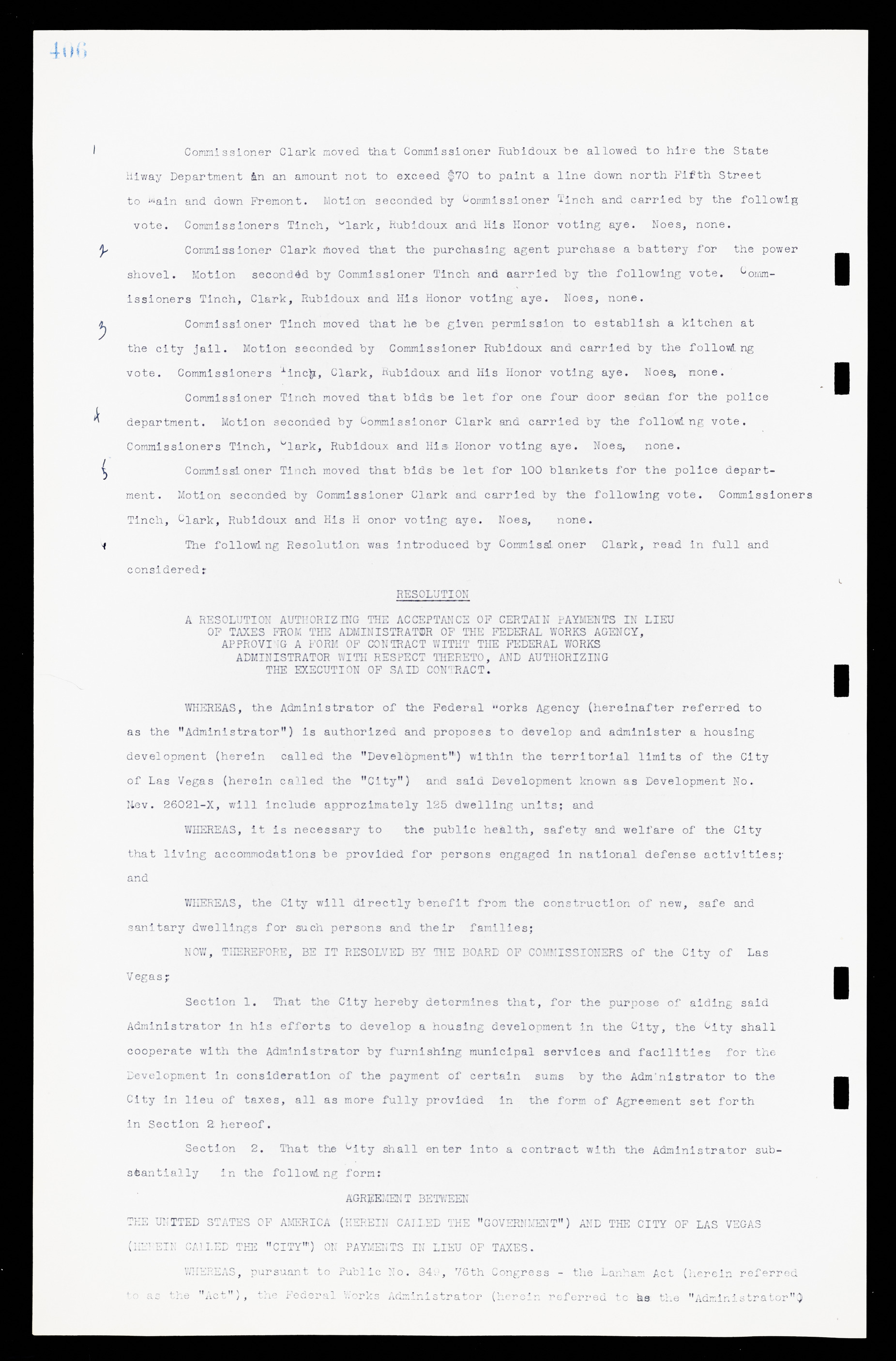 Las Vegas City Commission Minutes, February 17, 1937 to August 4, 1942, lvc000004-432