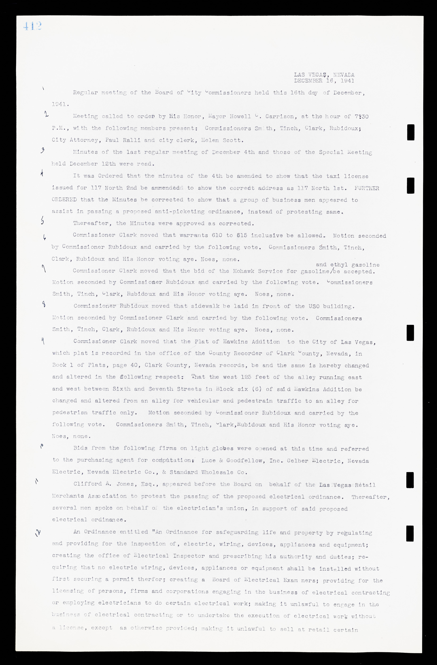 Las Vegas City Commission Minutes, February 17, 1937 to August 4, 1942, lvc000004-438