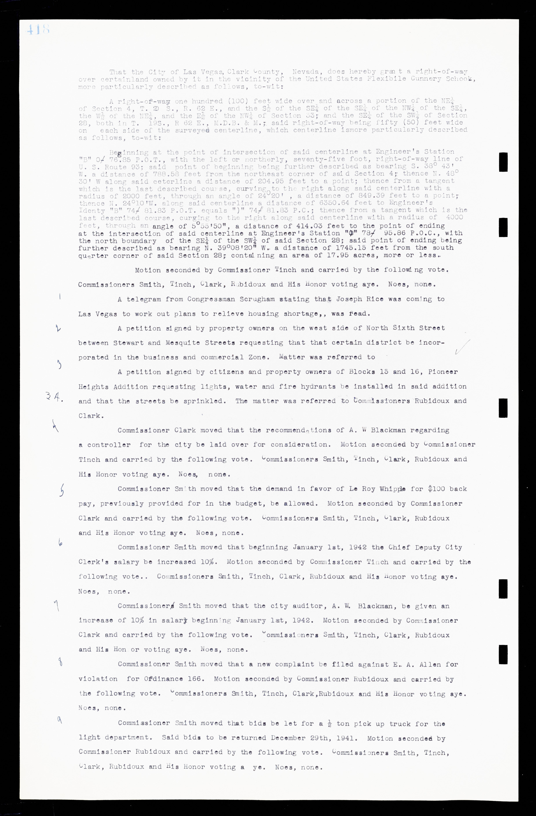 Las Vegas City Commission Minutes, February 17, 1937 to August 4, 1942, lvc000004-444