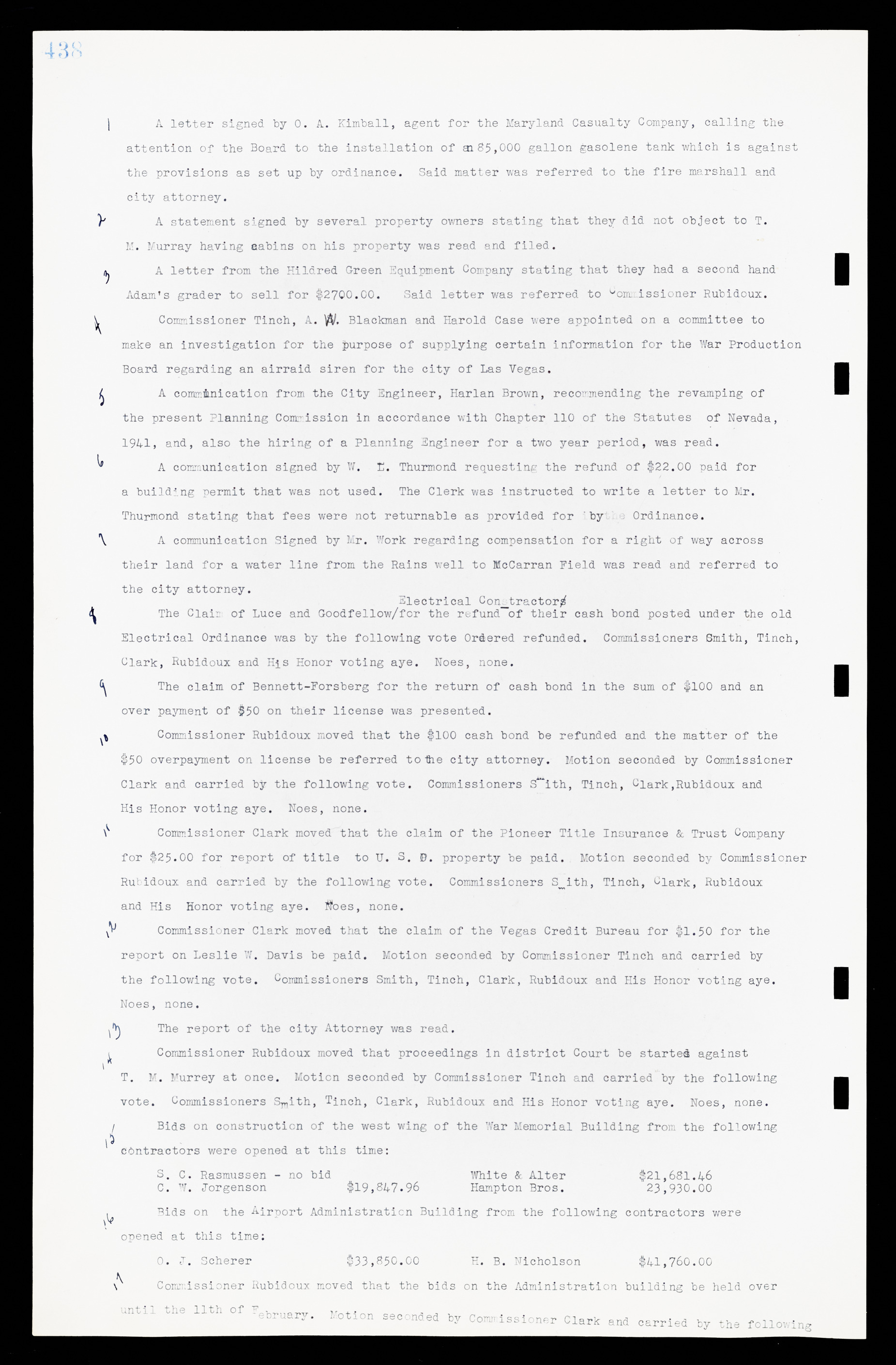 Las Vegas City Commission Minutes, February 17, 1937 to August 4, 1942, lvc000004-466