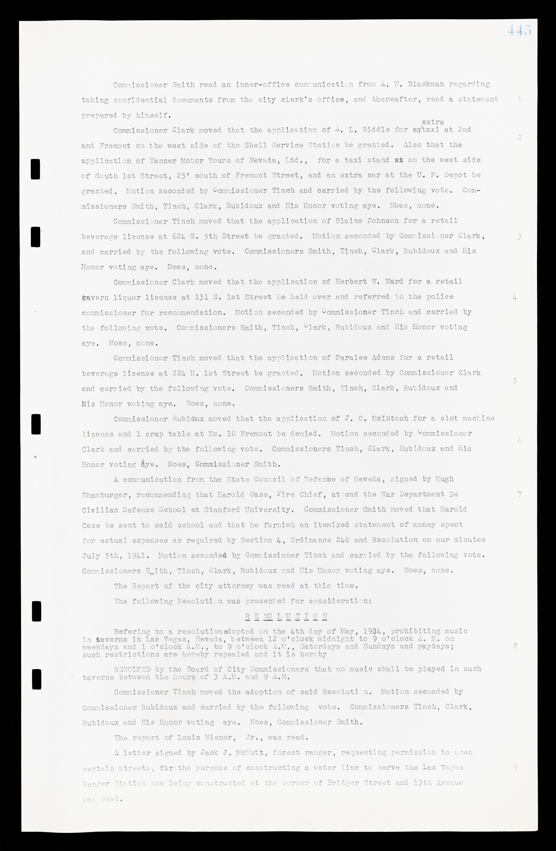 Las Vegas City Commission Minutes, February 17, 1937 to August 4, 1942, lvc000004-473