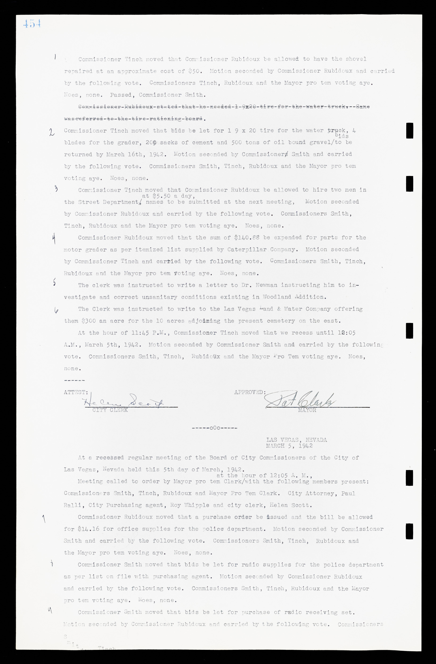 Las Vegas City Commission Minutes, February 17, 1937 to August 4, 1942, lvc000004-482
