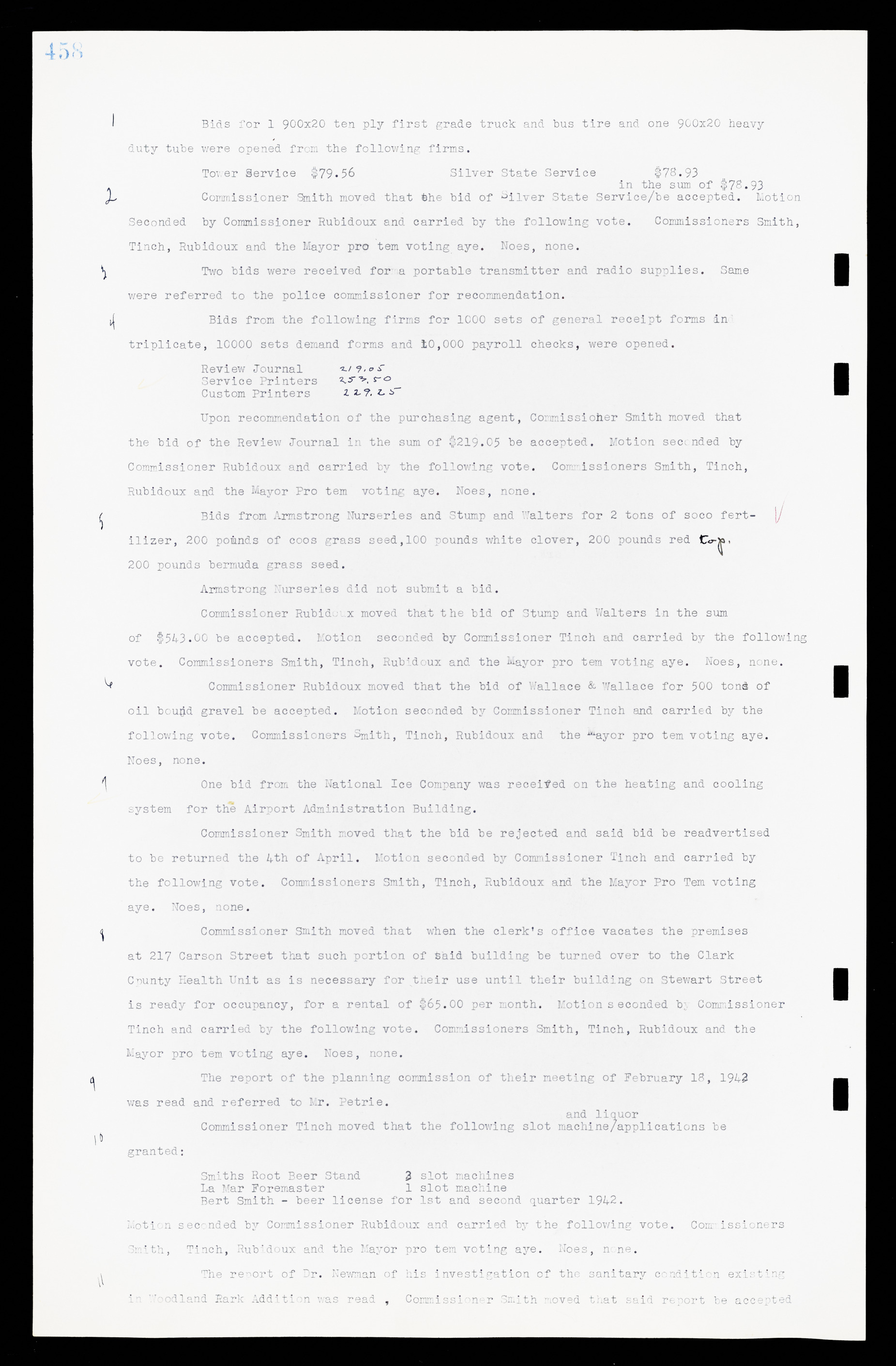 Las Vegas City Commission Minutes, February 17, 1937 to August 4, 1942, lvc000004-486