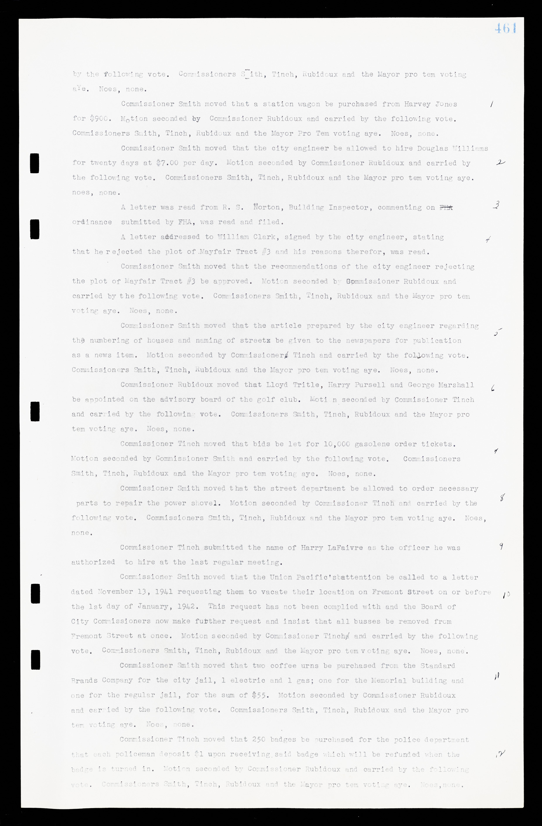 Las Vegas City Commission Minutes, February 17, 1937 to August 4, 1942, lvc000004-489