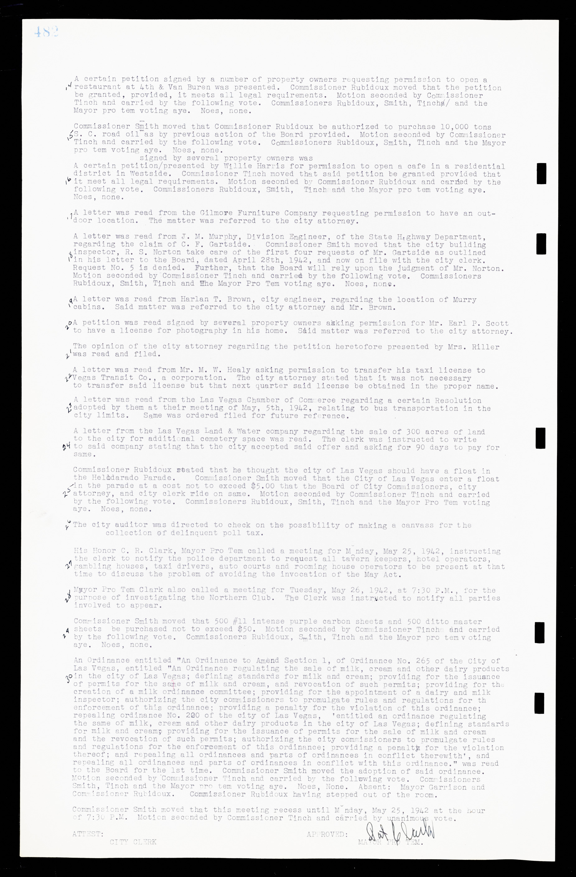 Las Vegas City Commission Minutes, February 17, 1937 to August 4, 1942, lvc000004-510