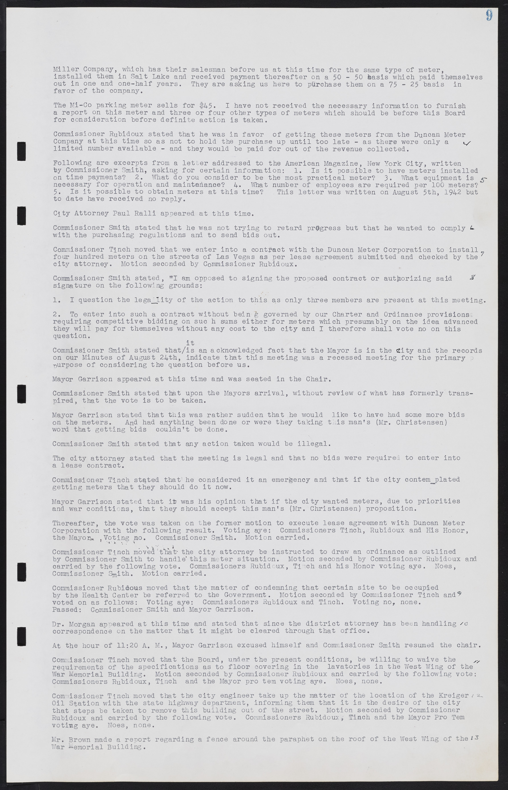 Las Vegas City Commission Minutes, August 11, 1942 to December 30, 1946, lvc000005-17