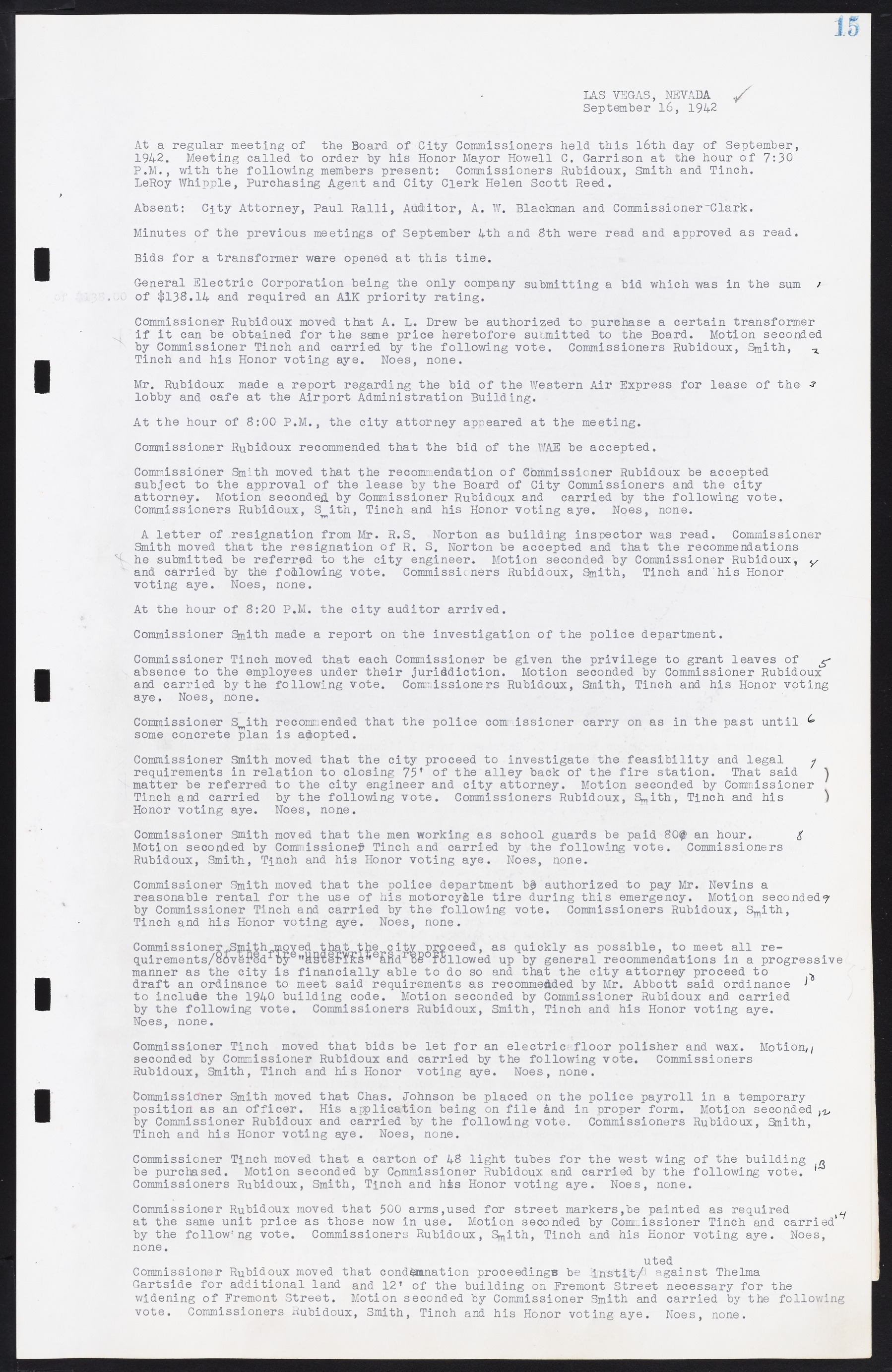 Las Vegas City Commission Minutes, August 11, 1942 to December 30, 1946, lvc000005-23