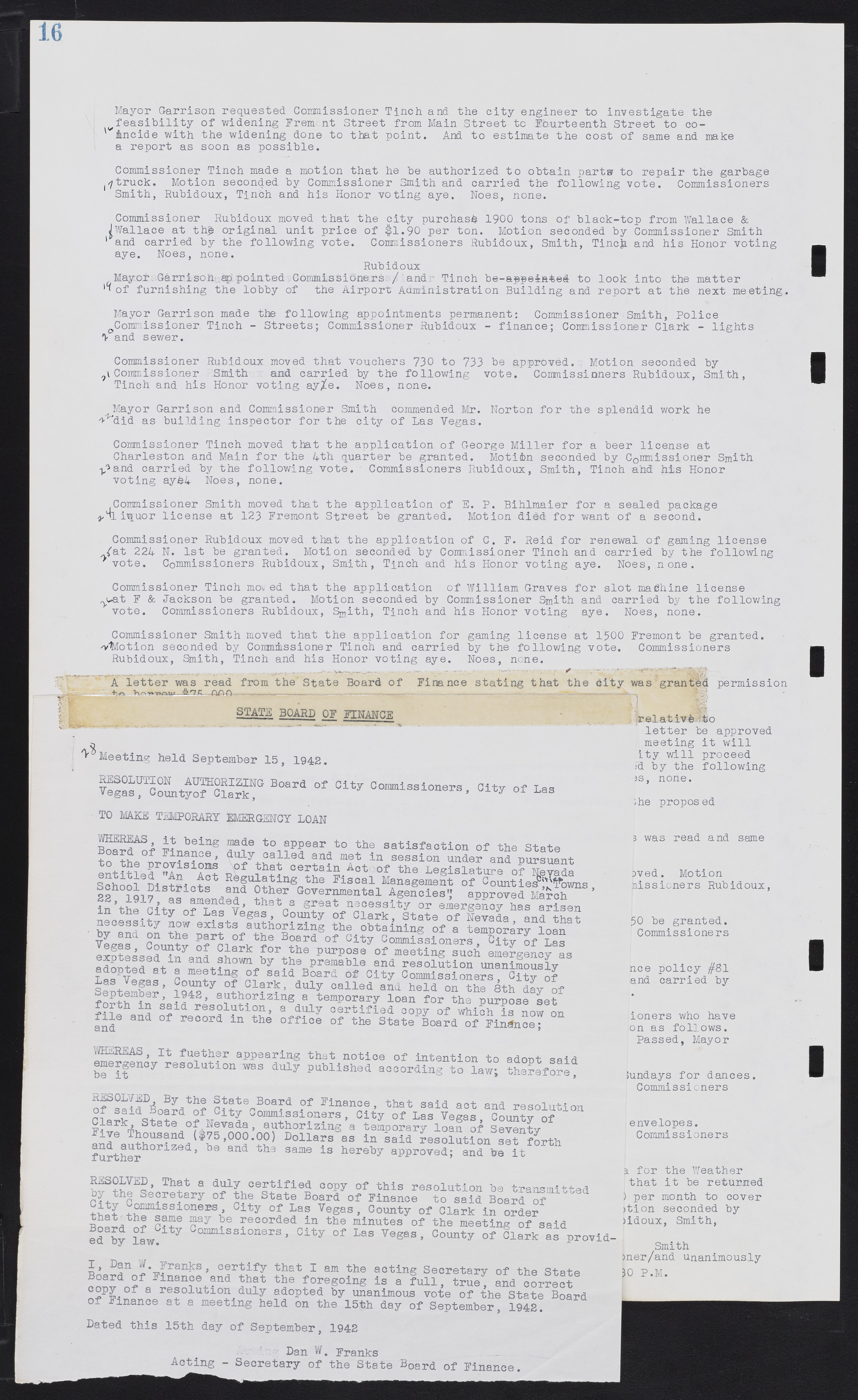 Las Vegas City Commission Minutes, August 11, 1942 to December 30, 1946, lvc000005-24