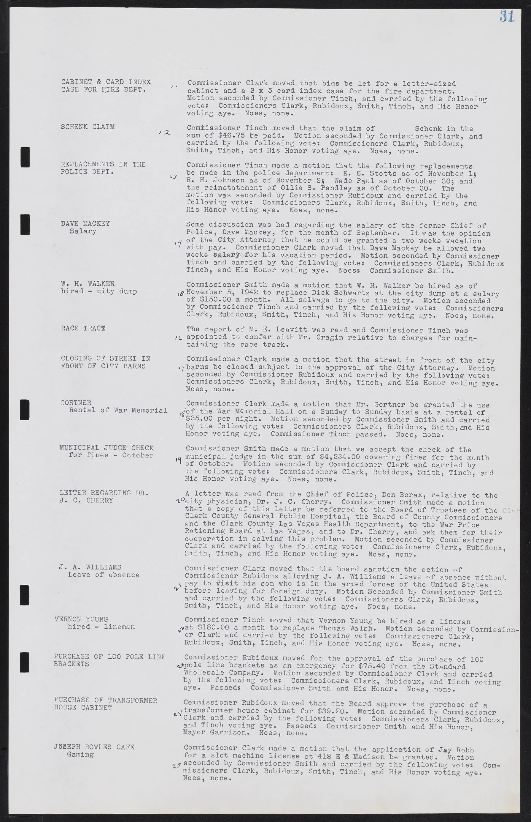 Las Vegas City Commission Minutes, August 11, 1942 to December 30, 1946, lvc000005-40