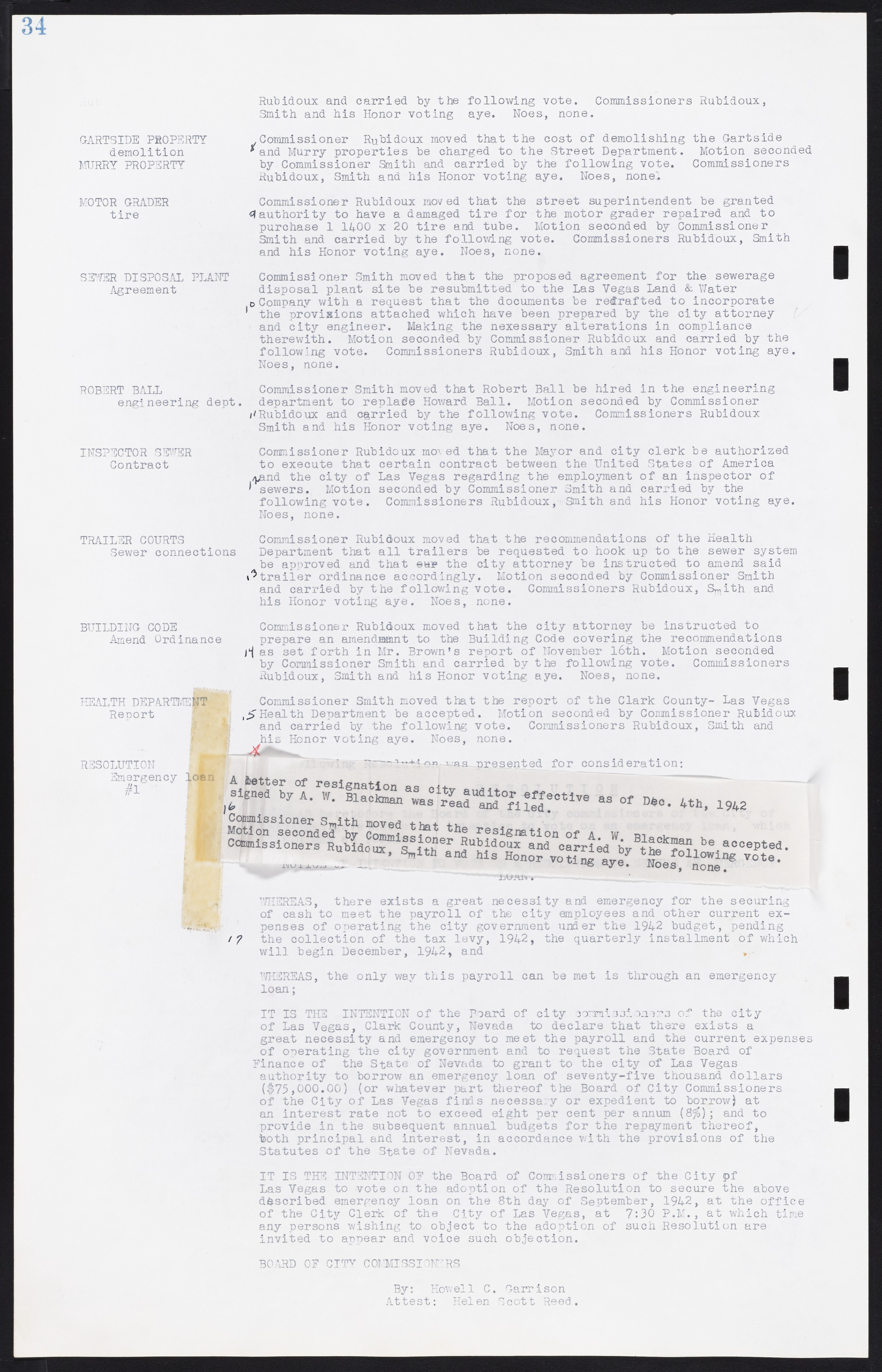 Las Vegas City Commission Minutes, August 11, 1942 to December 30, 1946, lvc000005-43