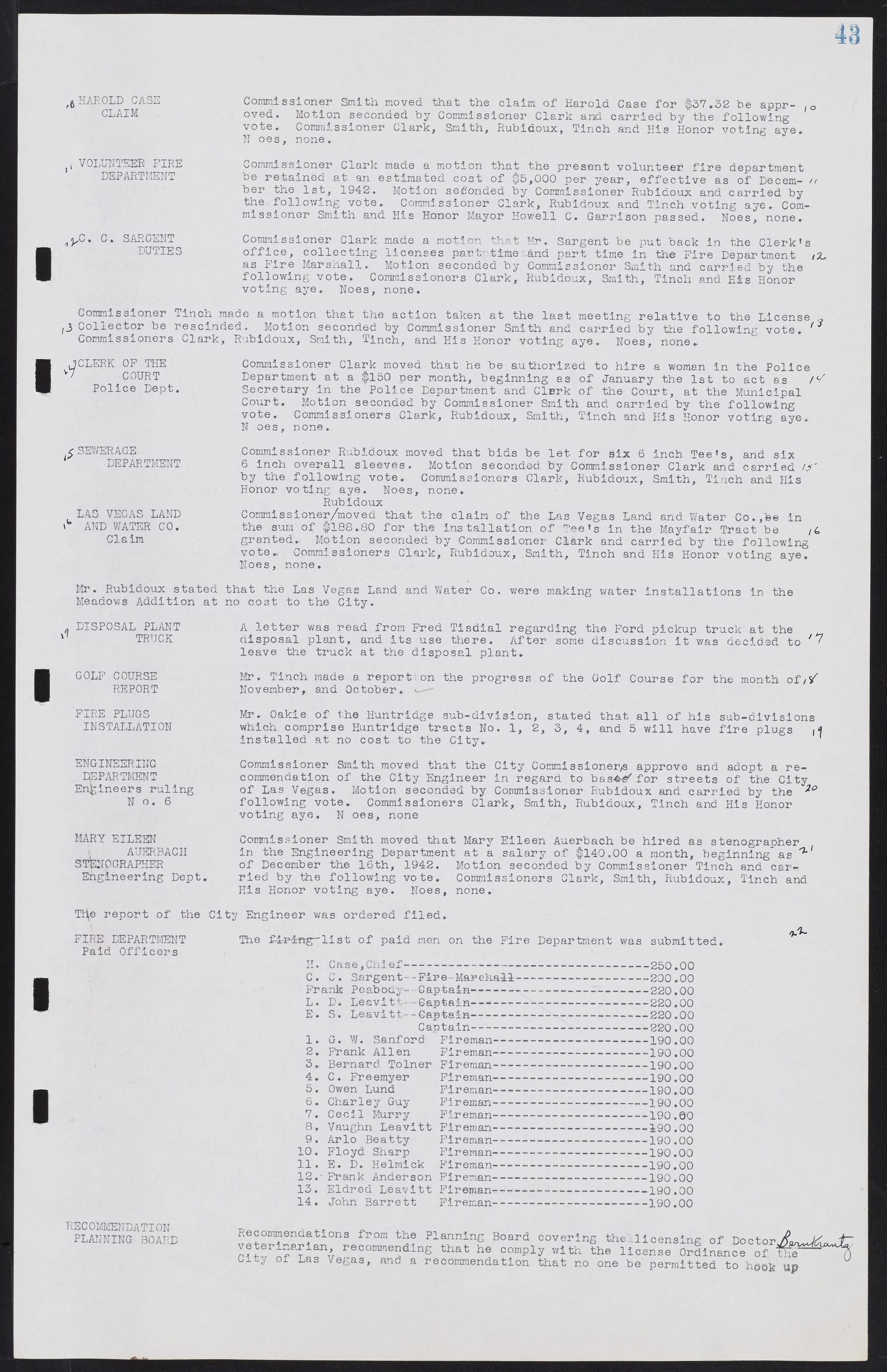 Las Vegas City Commission Minutes, August 11, 1942 to December 30, 1946, lvc000005-53