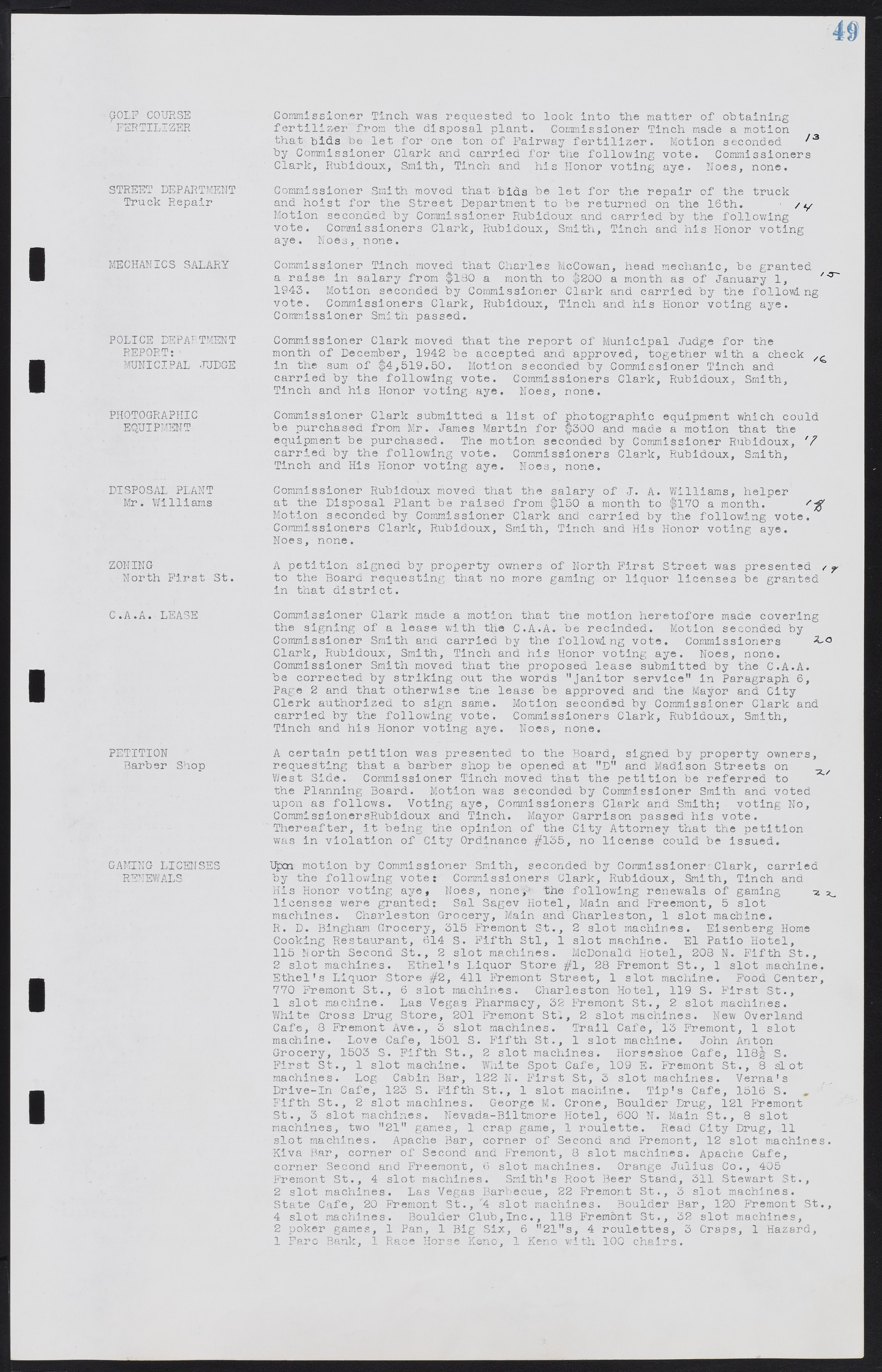 Las Vegas City Commission Minutes, August 11, 1942 to December 30, 1946, lvc000005-61