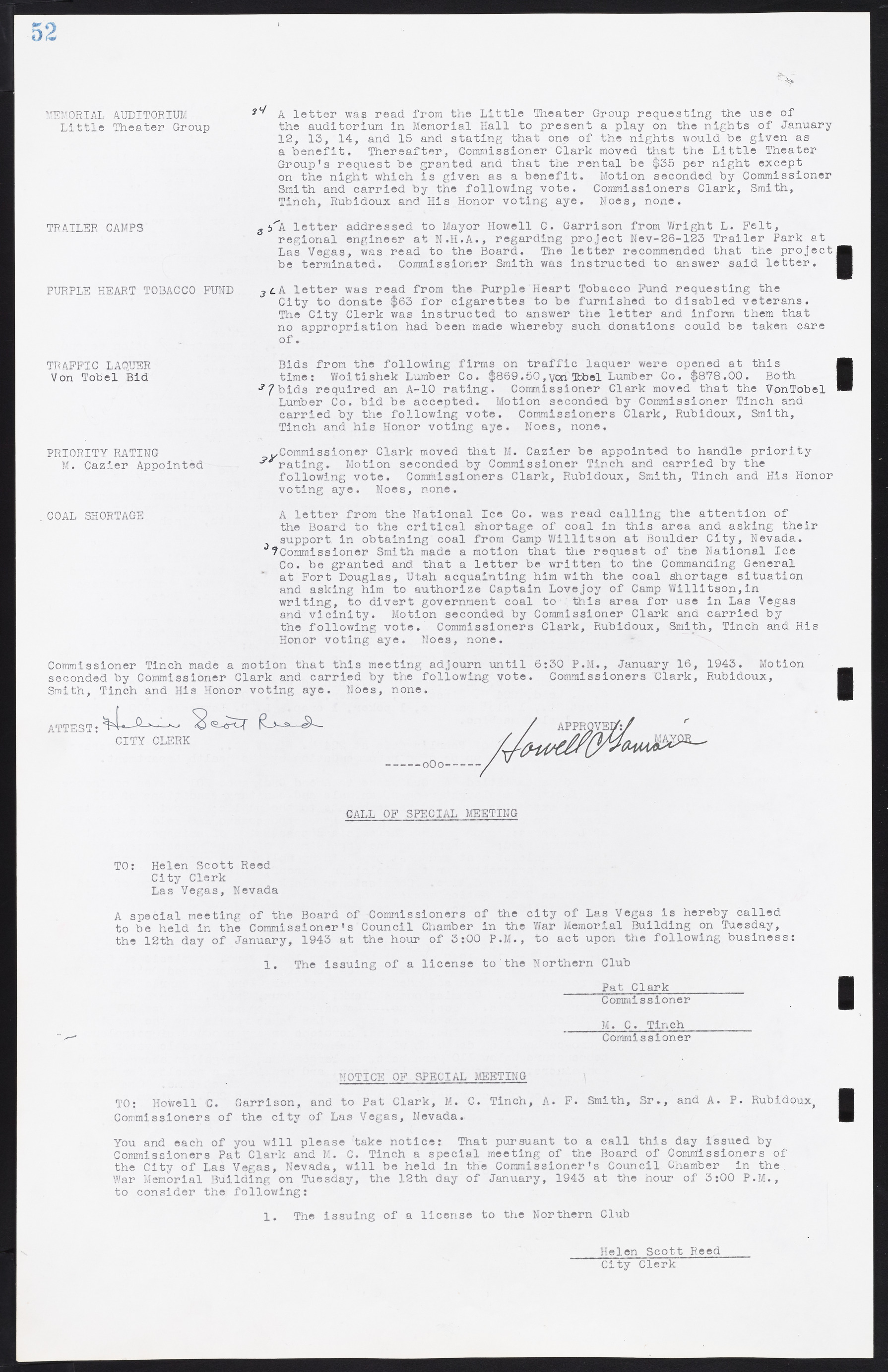 Las Vegas City Commission Minutes, August 11, 1942 to December 30, 1946, lvc000005-64