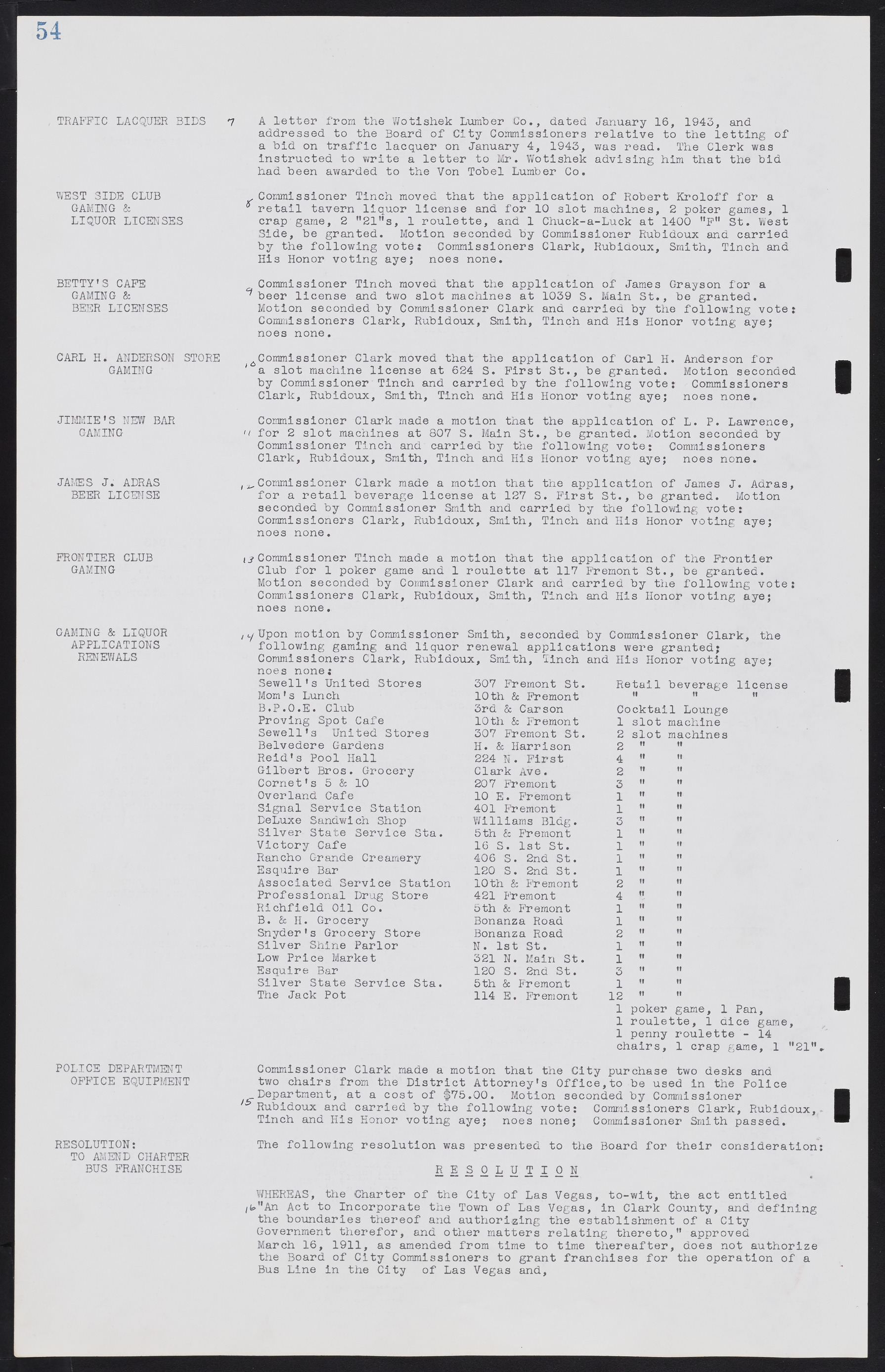 Las Vegas City Commission Minutes, August 11, 1942 to December 30, 1946, lvc000005-66