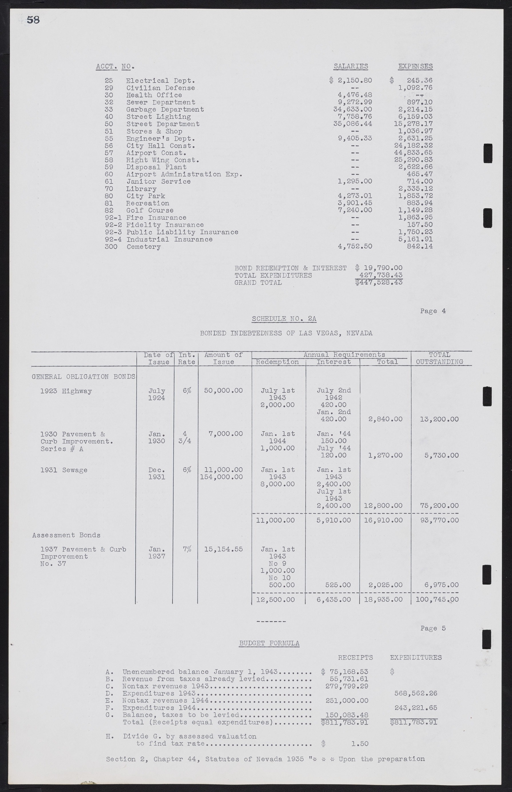 Las Vegas City Commission Minutes, August 11, 1942 to December 30, 1946, lvc000005-70