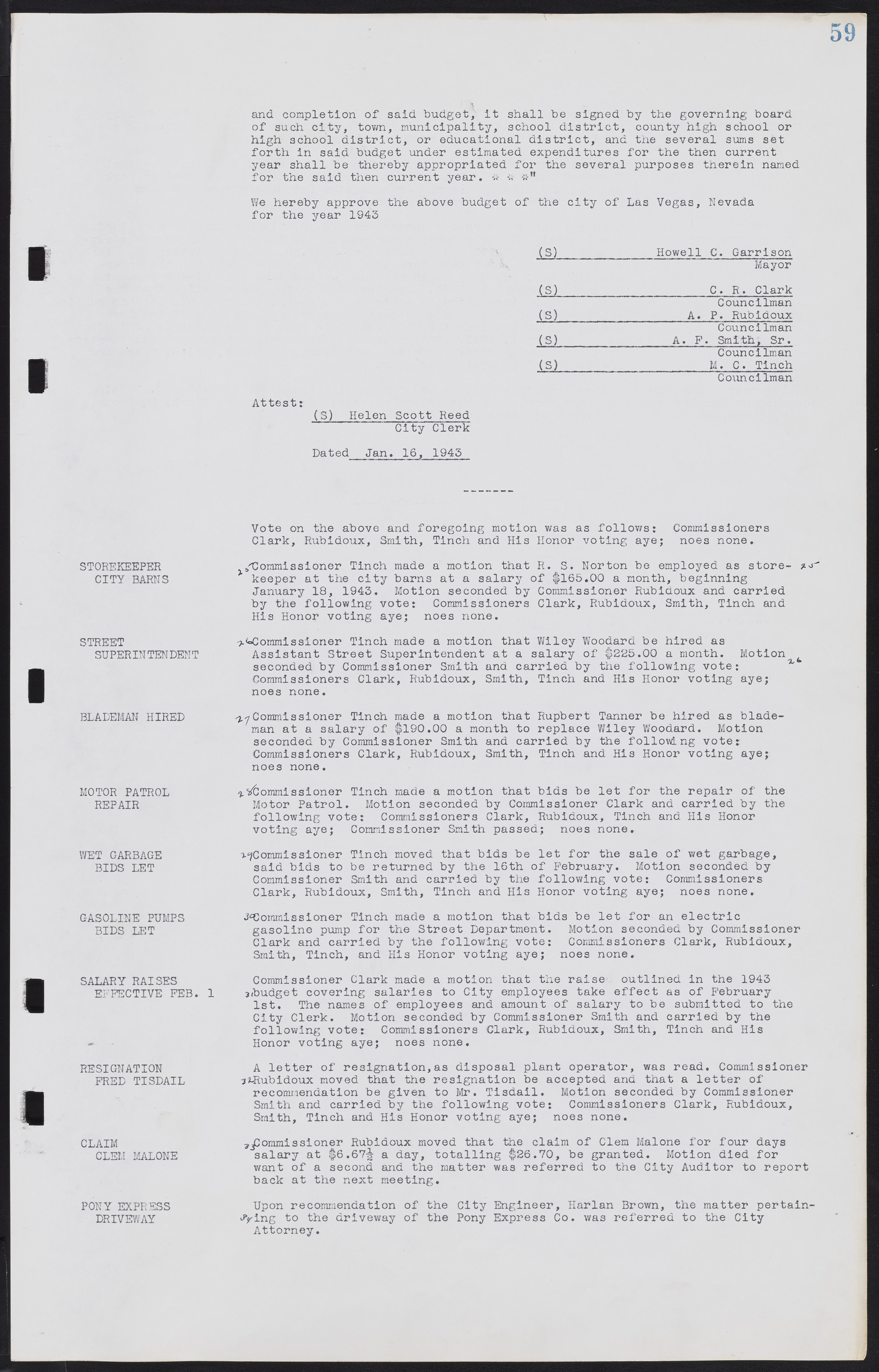 Las Vegas City Commission Minutes, August 11, 1942 to December 30, 1946, lvc000005-71