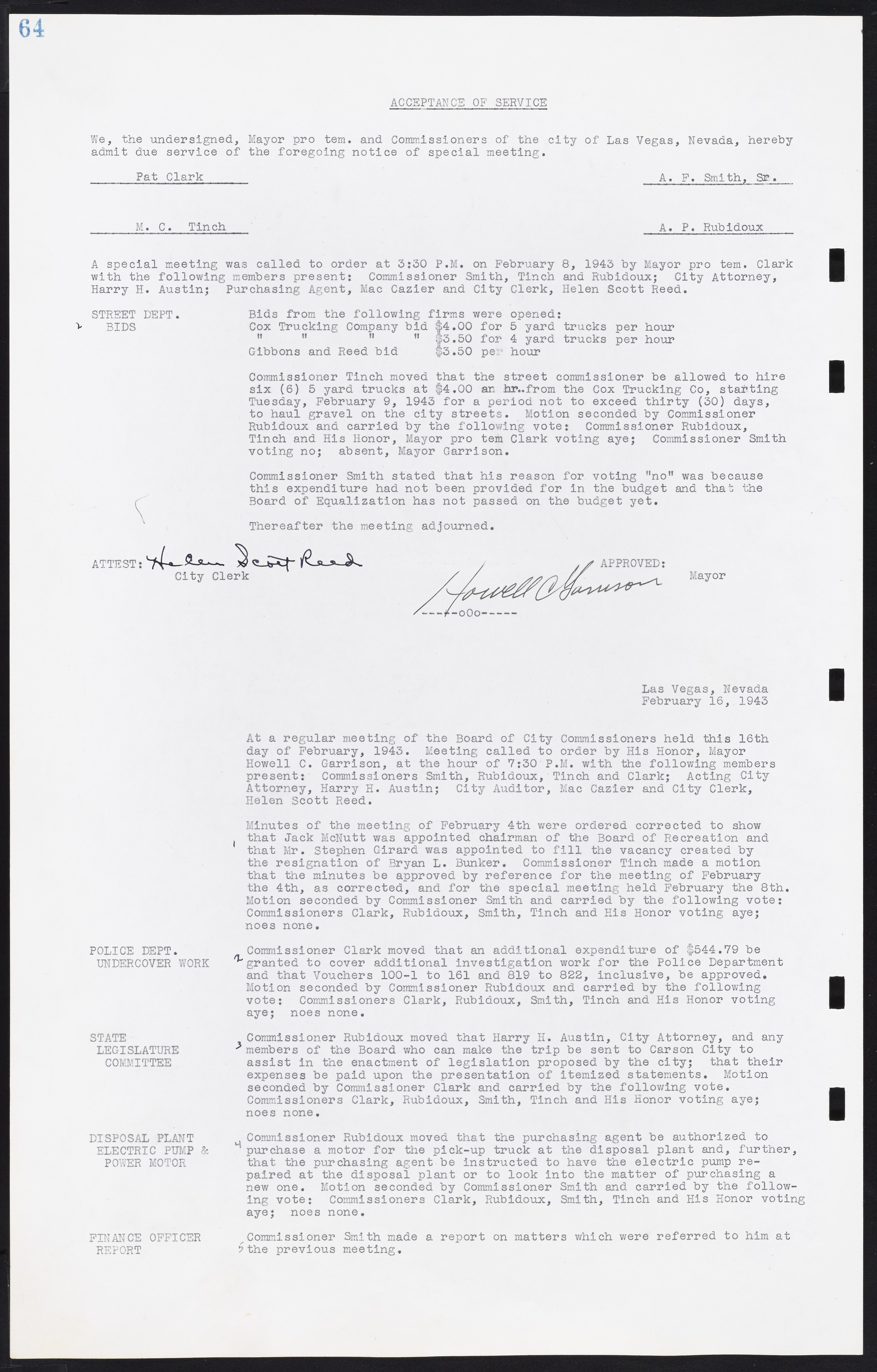 Las Vegas City Commission Minutes, August 11, 1942 to December 30, 1946, lvc000005-76