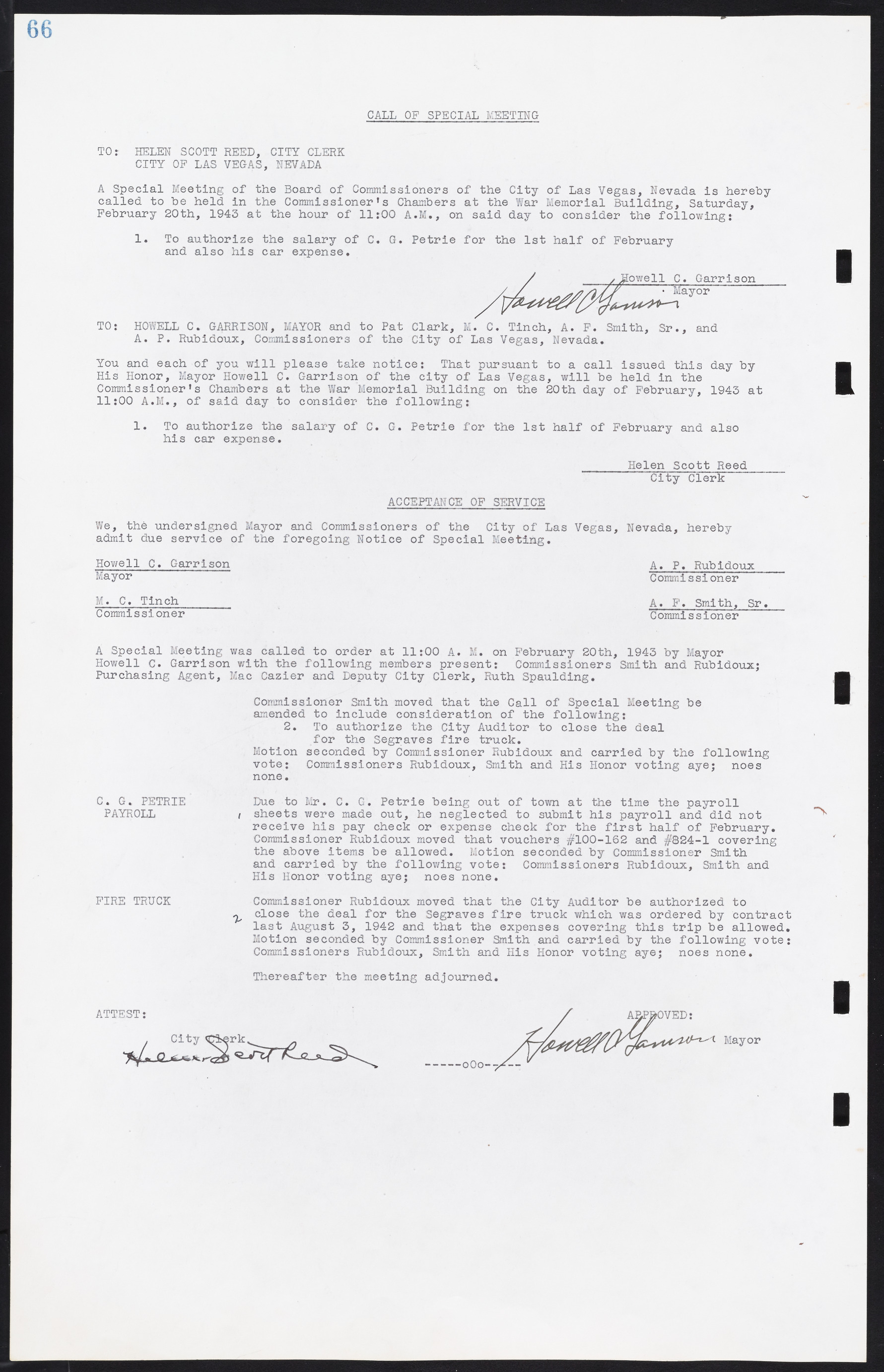 Las Vegas City Commission Minutes, August 11, 1942 to December 30, 1946, lvc000005-78