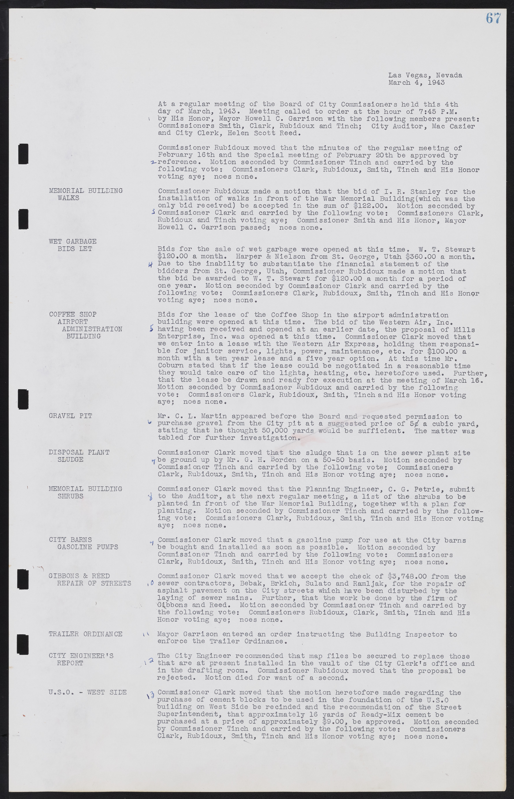 Las Vegas City Commission Minutes, August 11, 1942 to December 30, 1946, lvc000005-79