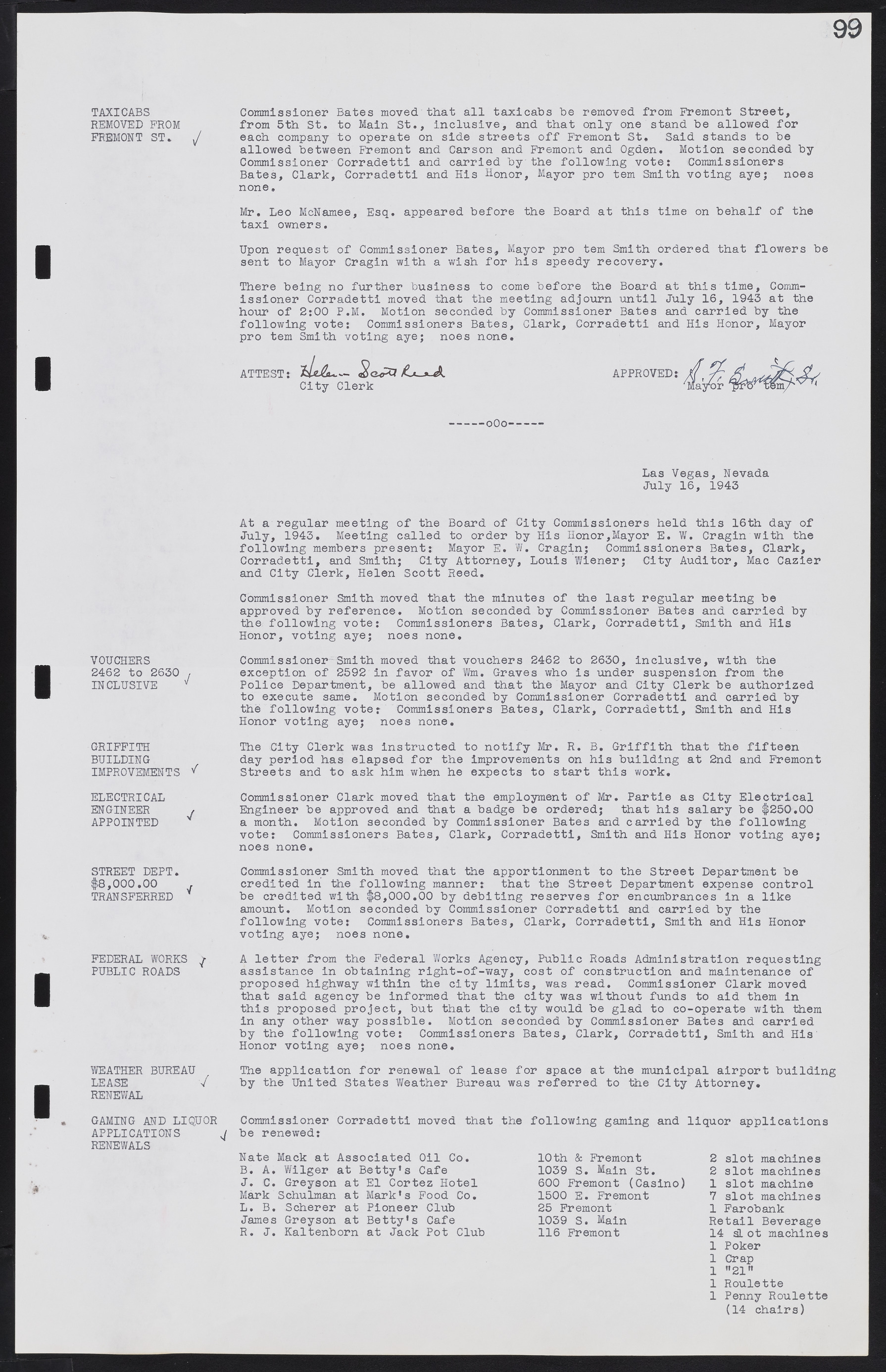 Las Vegas City Commission Minutes, August 11, 1942 to December 30, 1946, lvc000005-113