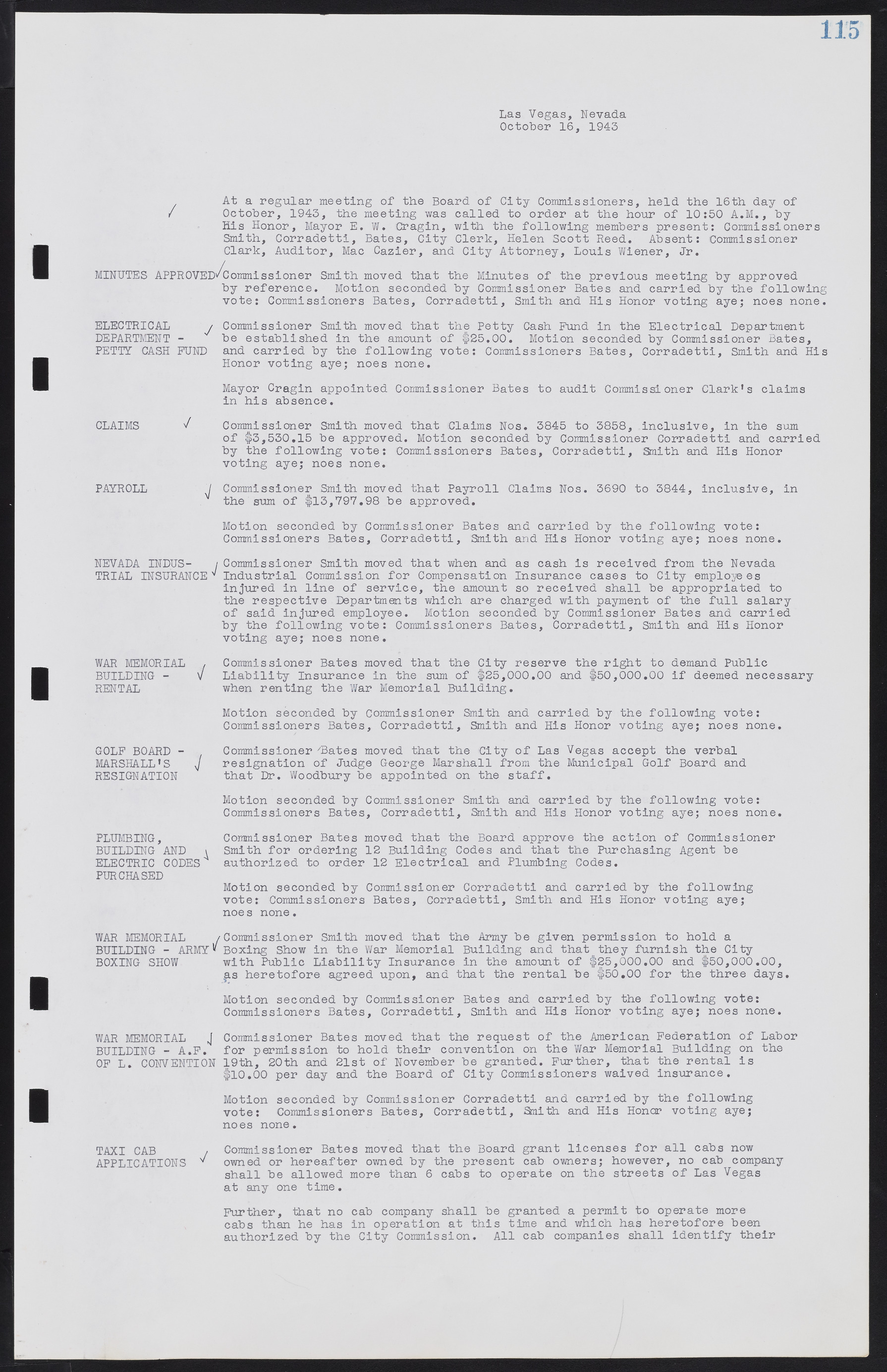 Las Vegas City Commission Minutes, August 11, 1942 to December 30, 1946, lvc000005-129