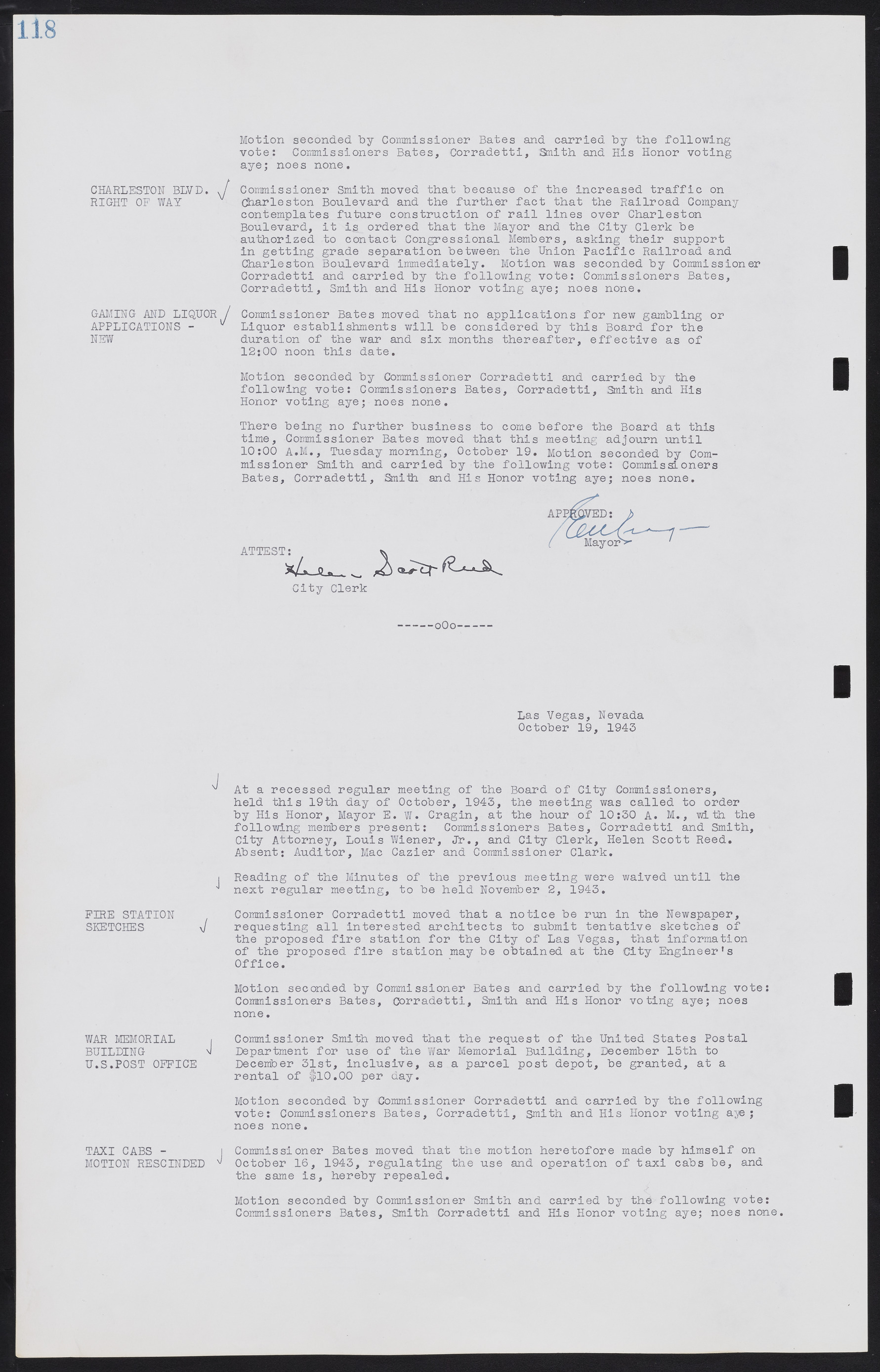 Las Vegas City Commission Minutes, August 11, 1942 to December 30, 1946, lvc000005-132