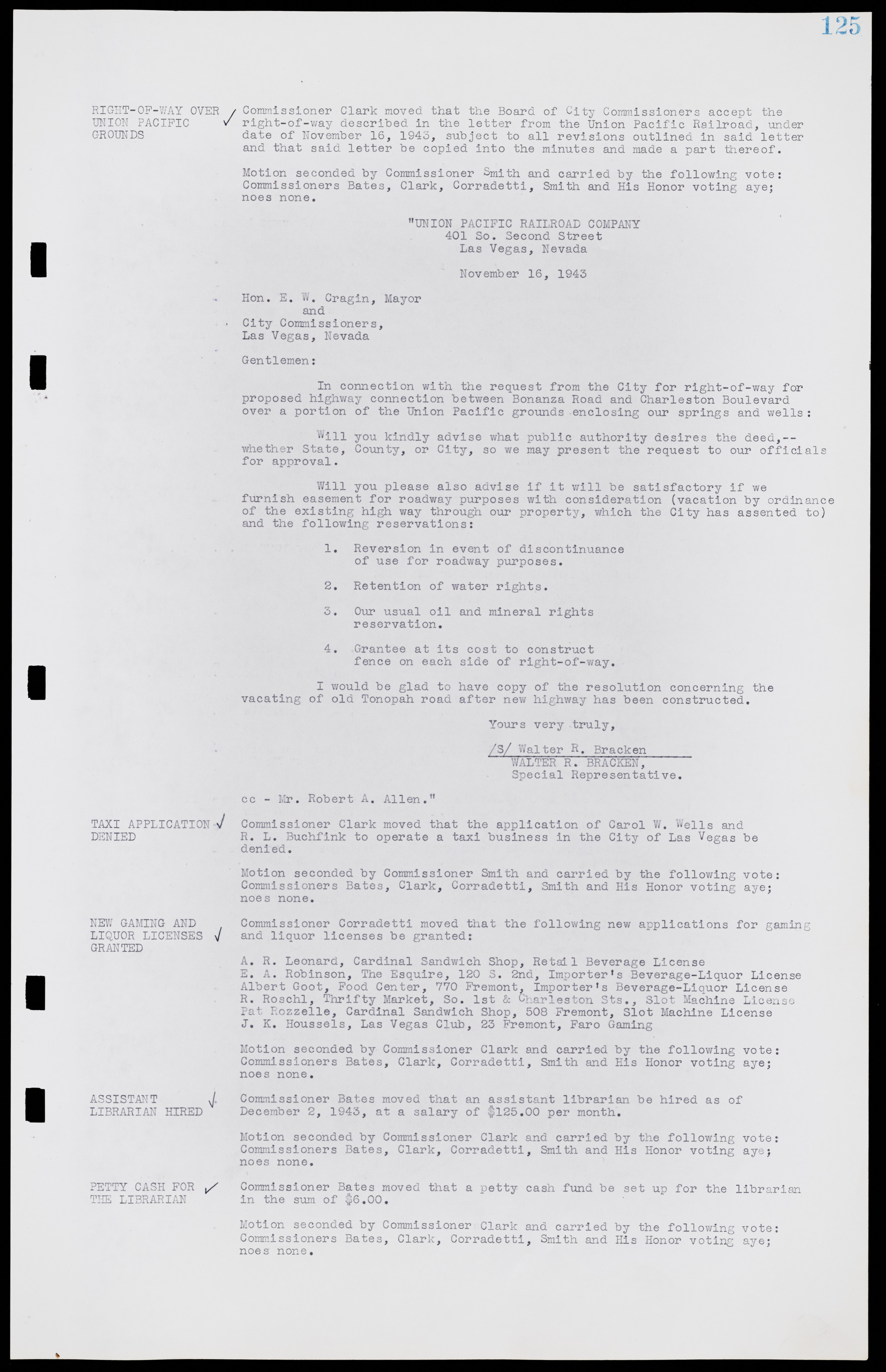 Las Vegas City Commission Minutes, August 11, 1942 to December 30, 1946, lvc000005-139