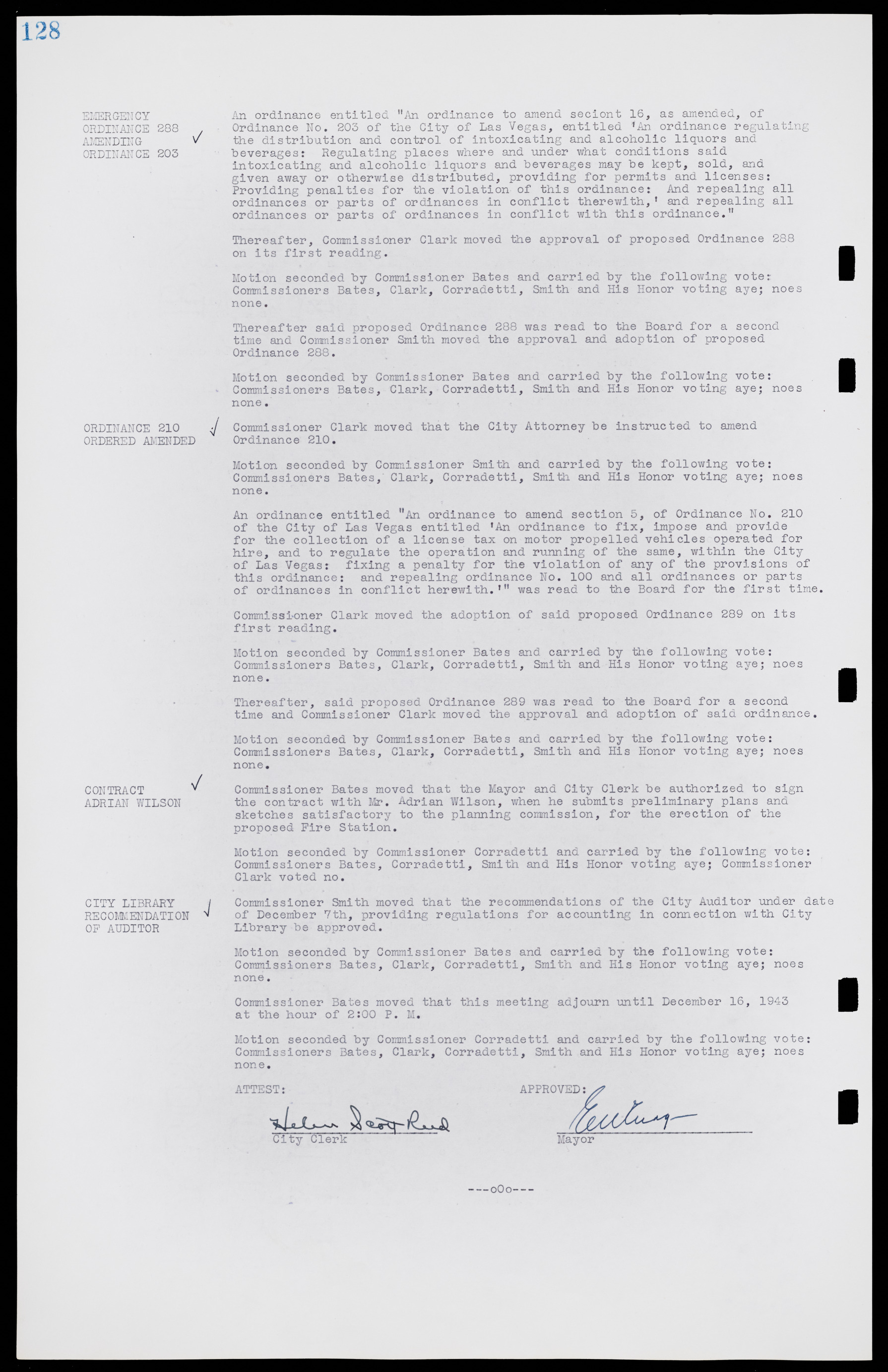 Las Vegas City Commission Minutes, August 11, 1942 to December 30, 1946, lvc000005-142