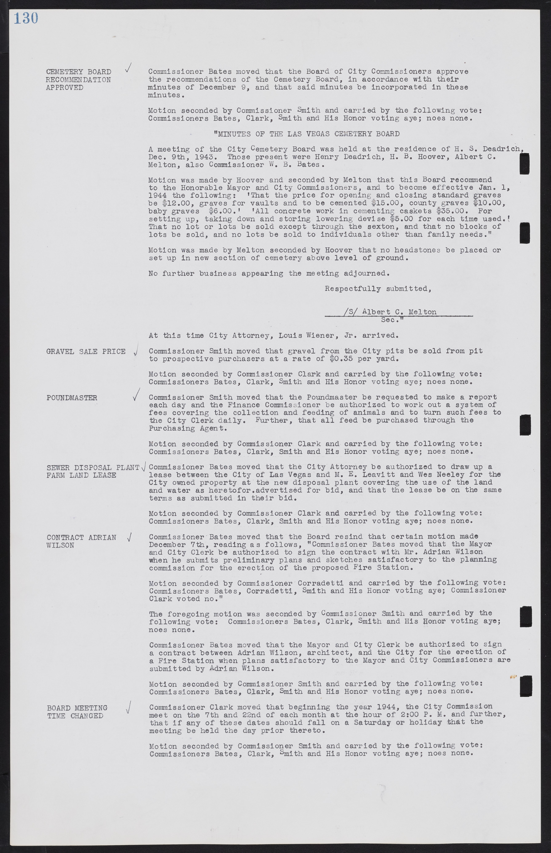 Las Vegas City Commission Minutes, August 11, 1942 to December 30, 1946, lvc000005-144