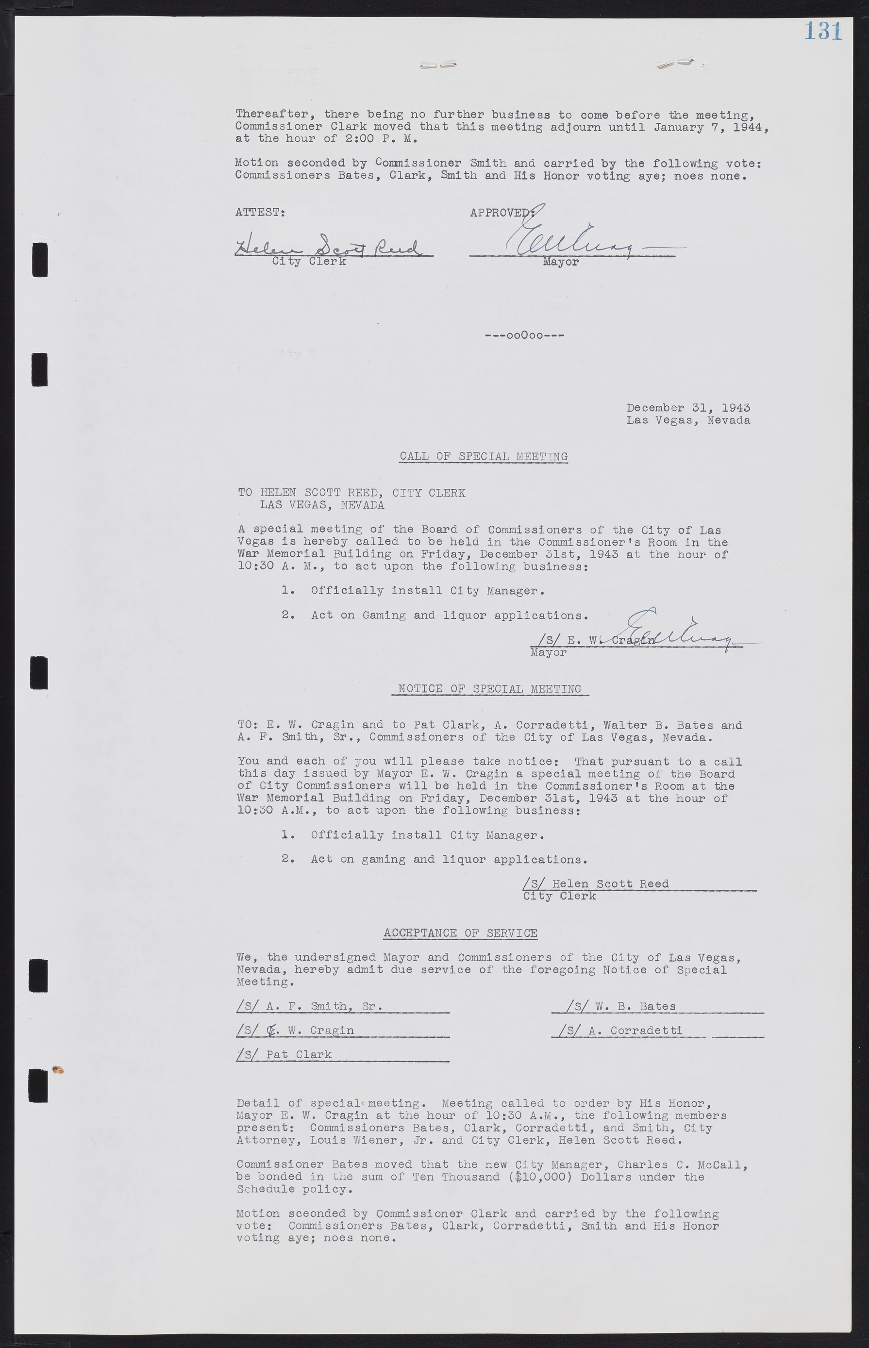 Las Vegas City Commission Minutes, August 11, 1942 to December 30, 1946, lvc000005-145