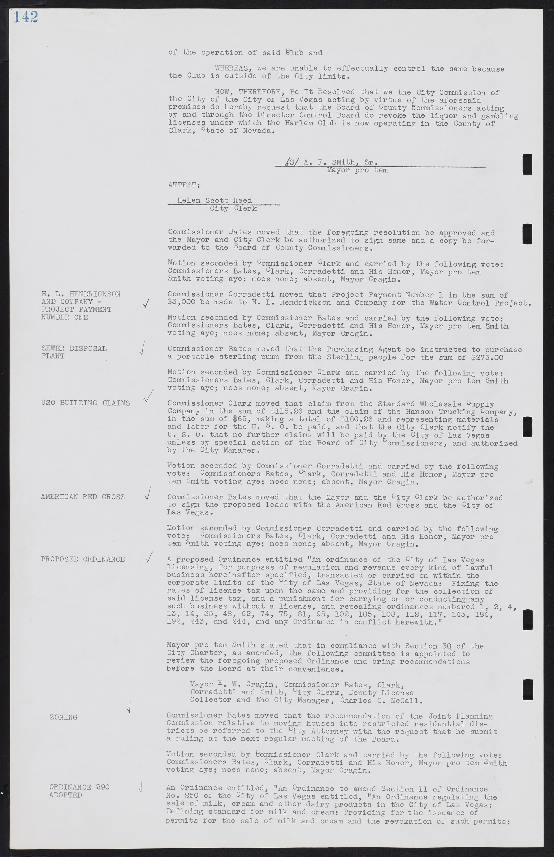 Las Vegas City Commission Minutes, August 11, 1942 to December 30, 1946, lvc000005-159