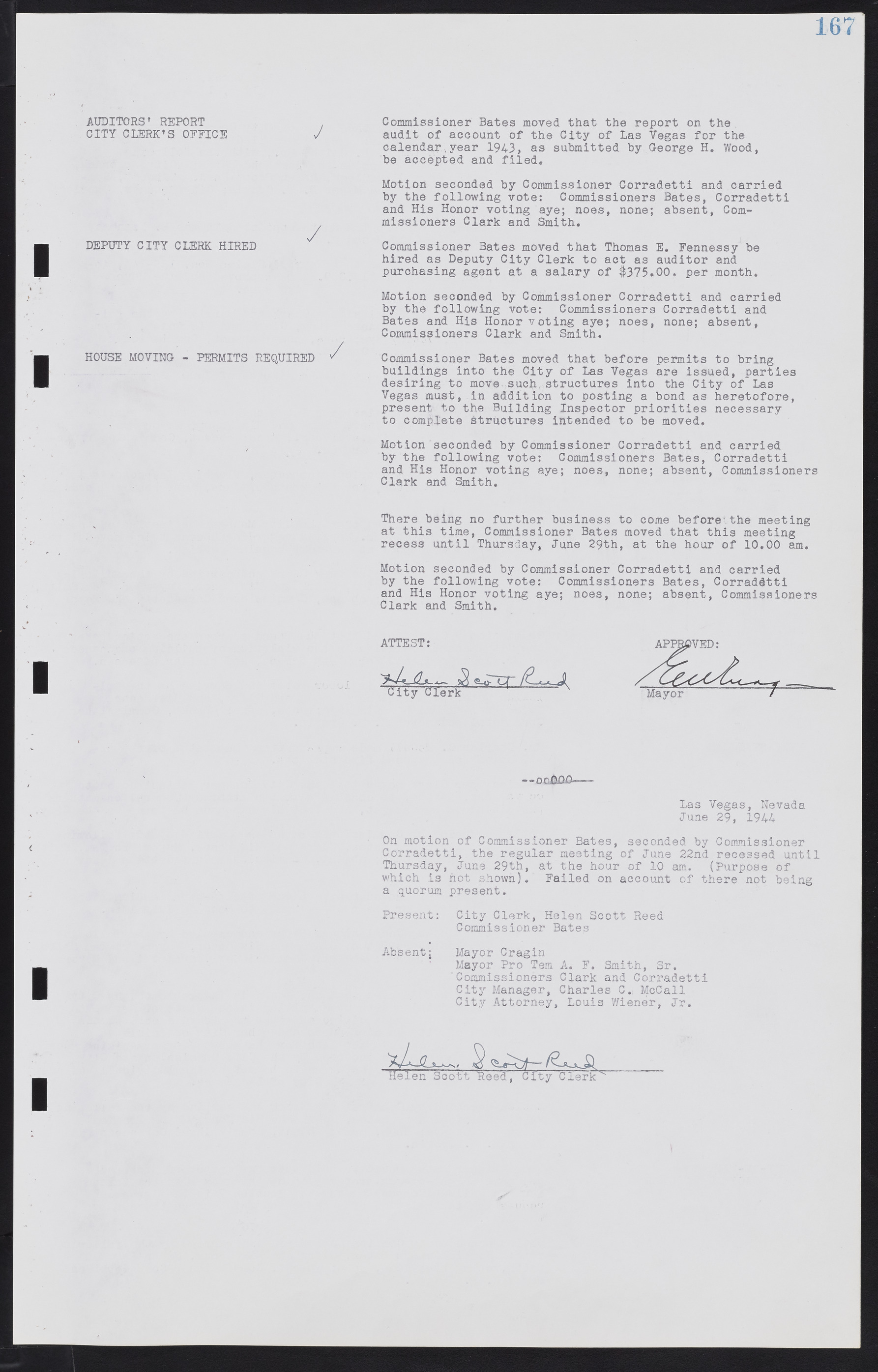 Las Vegas City Commission Minutes, August 11, 1942 to December 30, 1946, lvc000005-184