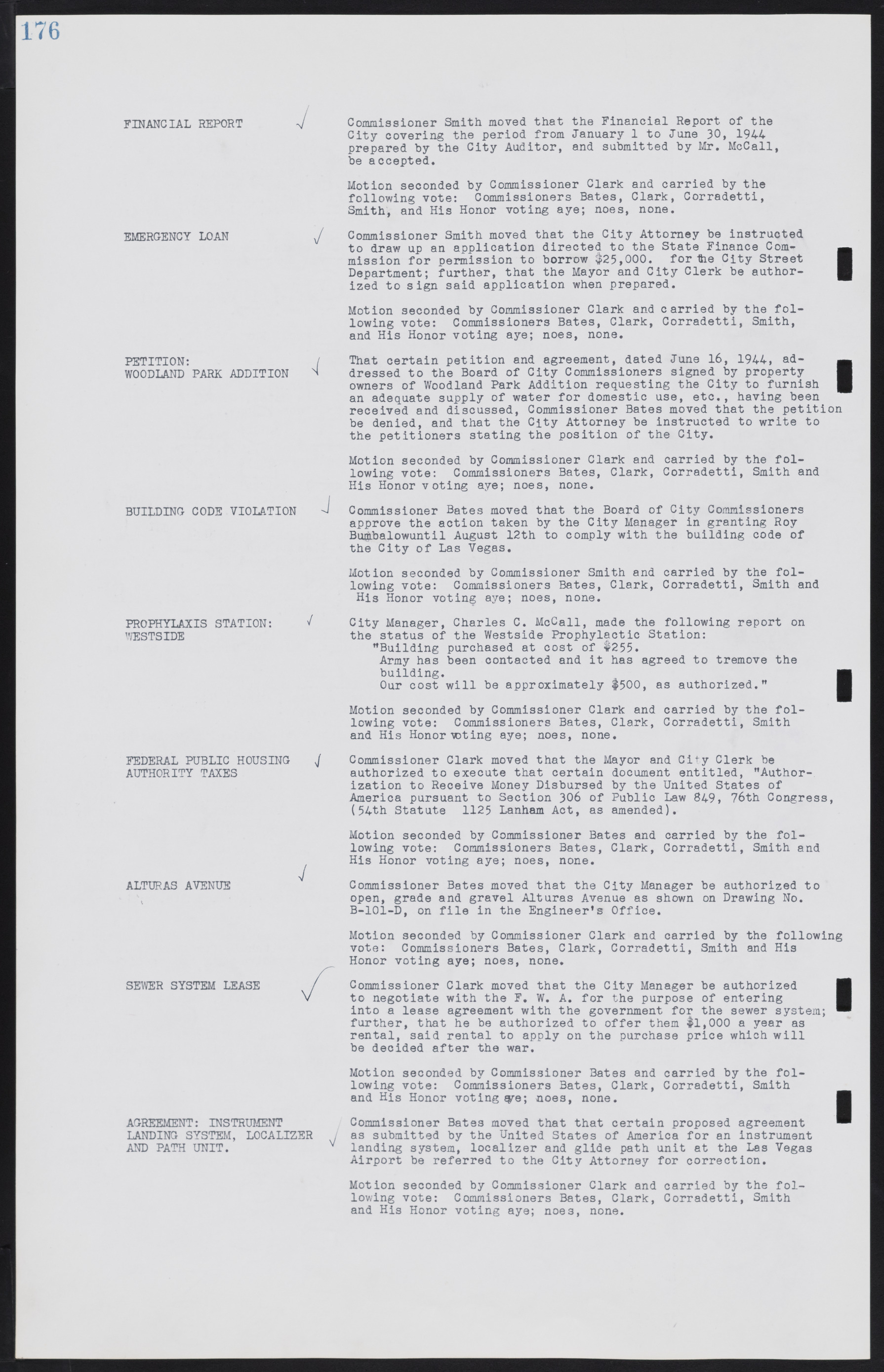 Las Vegas City Commission Minutes, August 11, 1942 to December 30, 1946, lvc000005-195