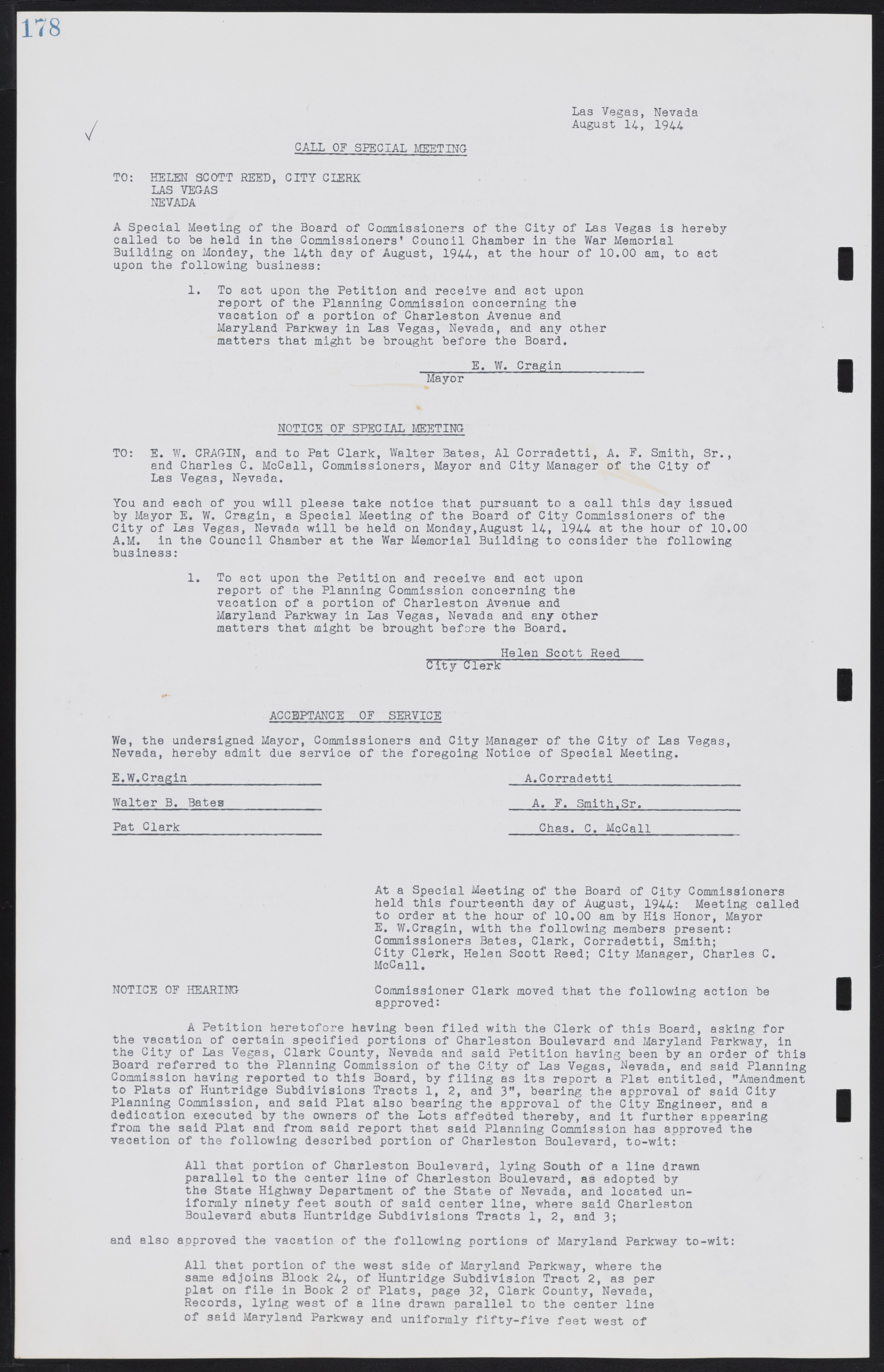 Las Vegas City Commission Minutes, August 11, 1942 to December 30, 1946, lvc000005-197