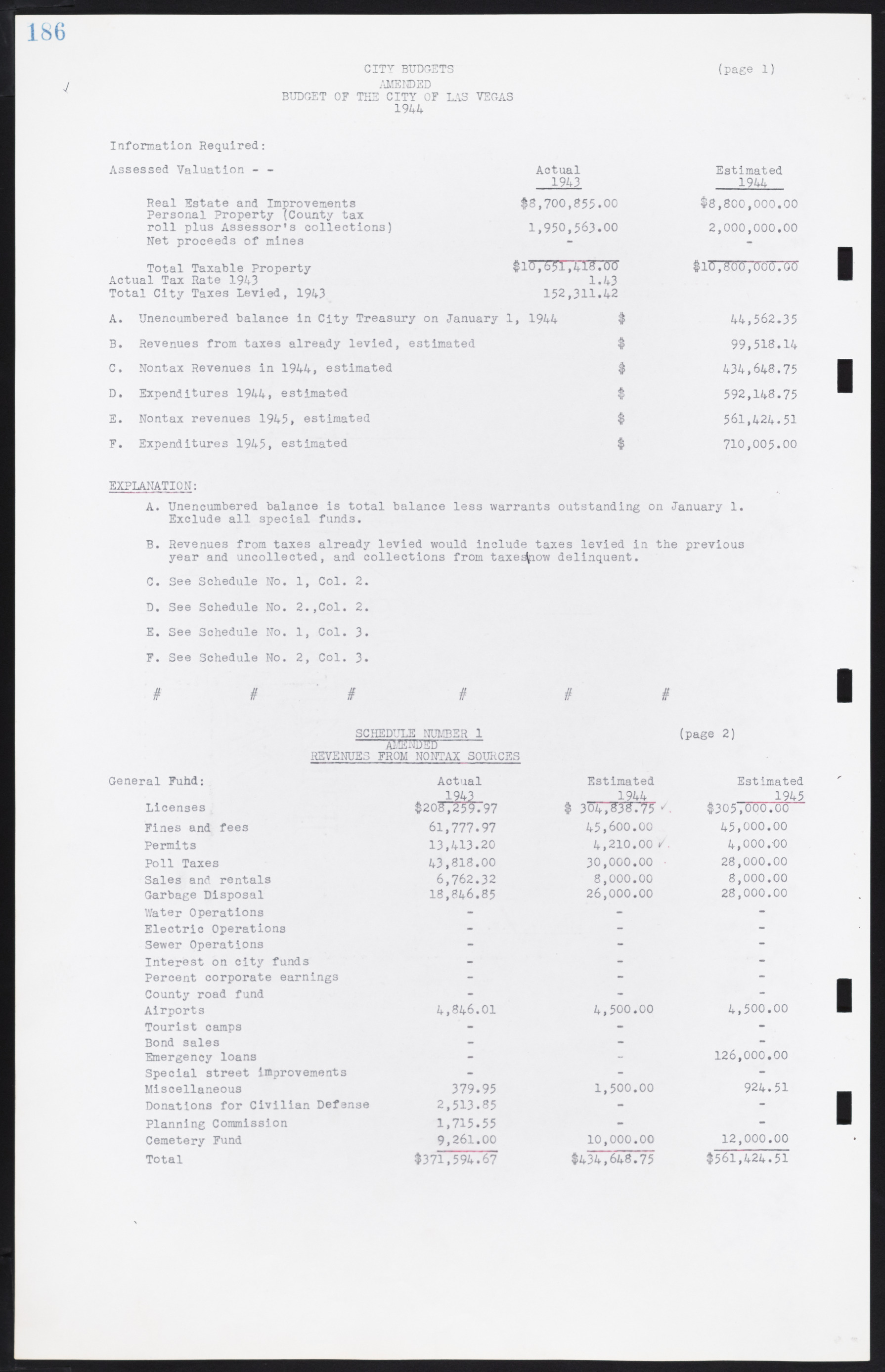 Las Vegas City Commission Minutes, August 11, 1942 to December 30, 1946, lvc000005-205