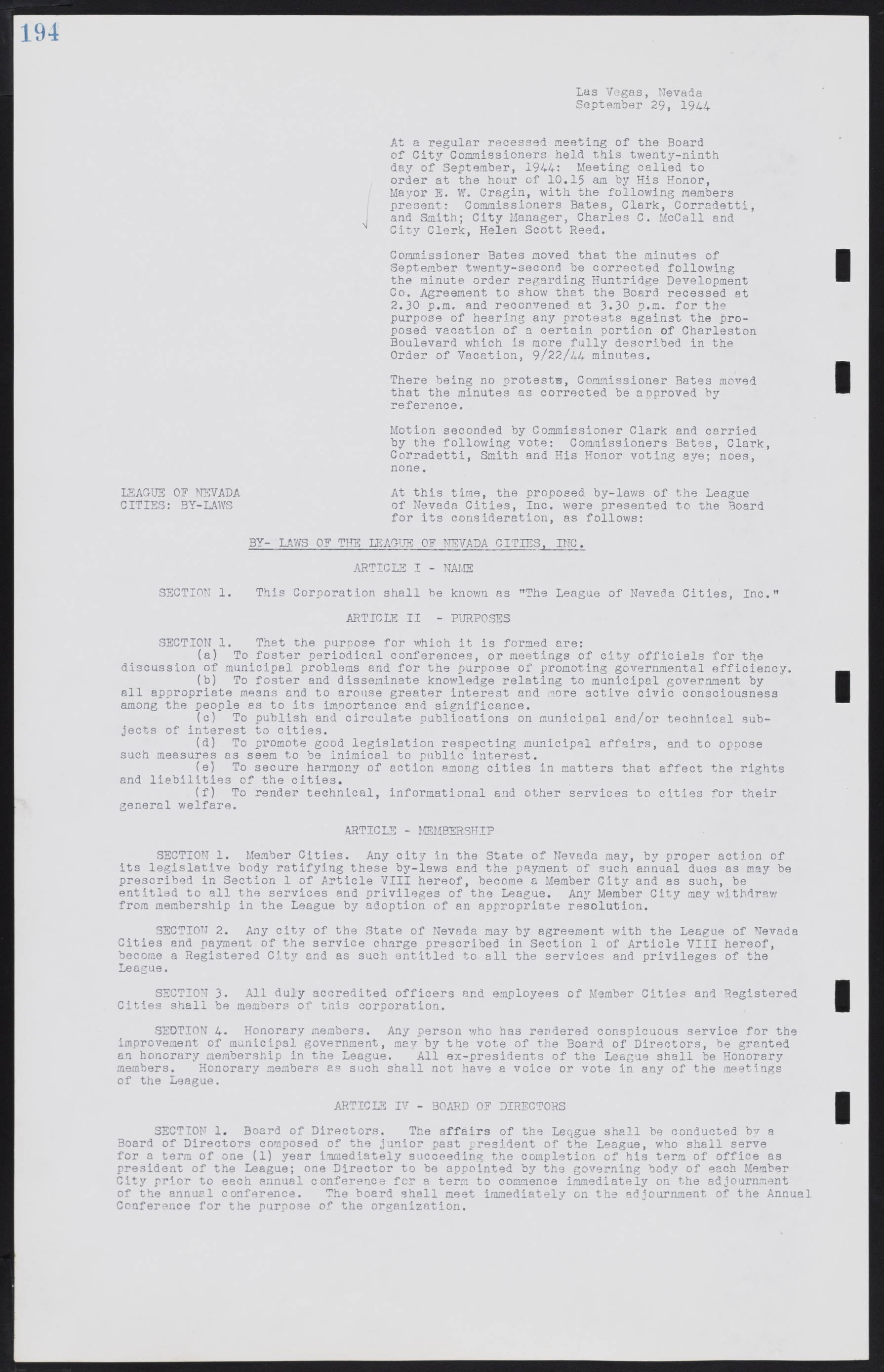 Las Vegas City Commission Minutes, August 11, 1942 to December 30, 1946, lvc000005-213