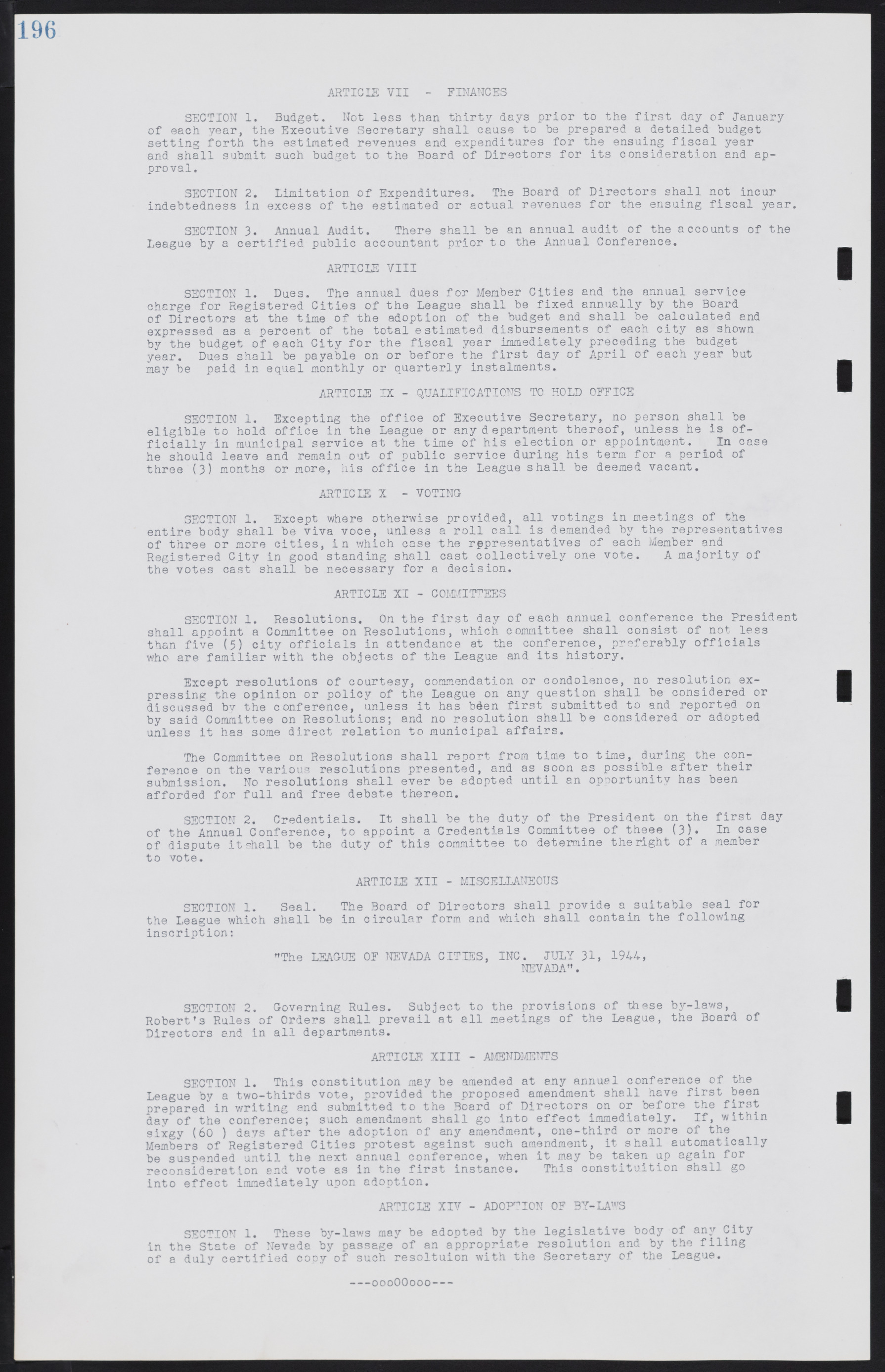 Las Vegas City Commission Minutes, August 11, 1942 to December 30, 1946, lvc000005-215