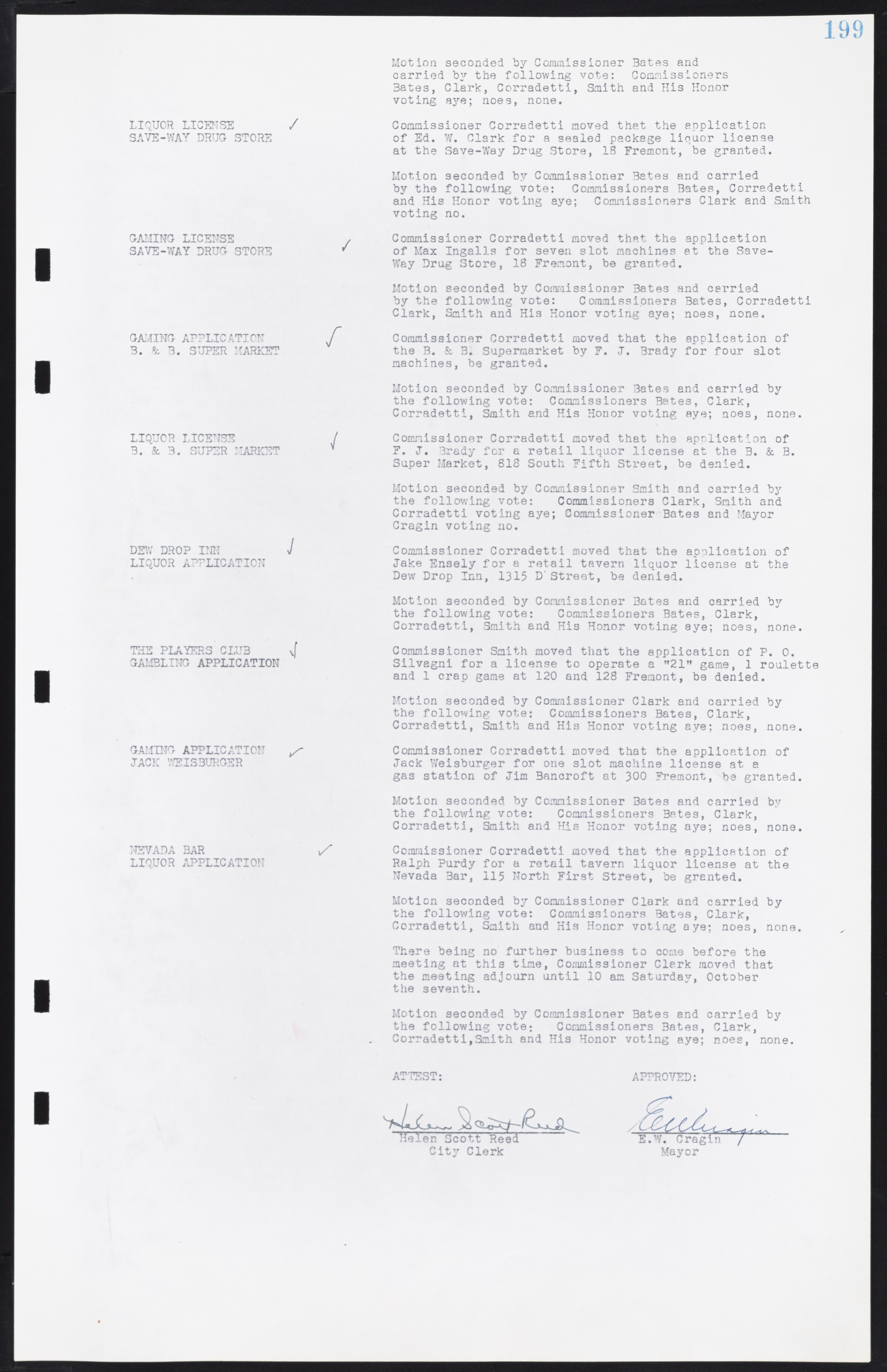 Las Vegas City Commission Minutes, August 11, 1942 to December 30, 1946, lvc000005-218