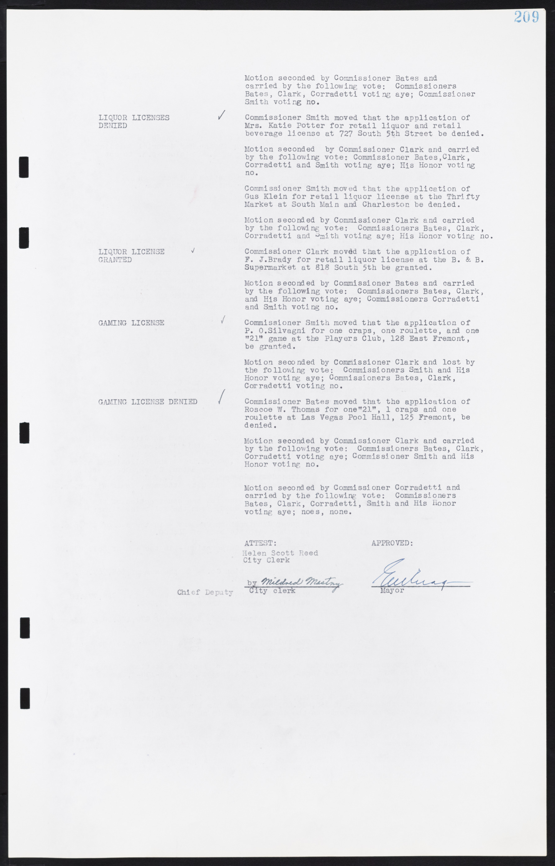 Las Vegas City Commission Minutes, August 11, 1942 to December 30, 1946, lvc000005-228