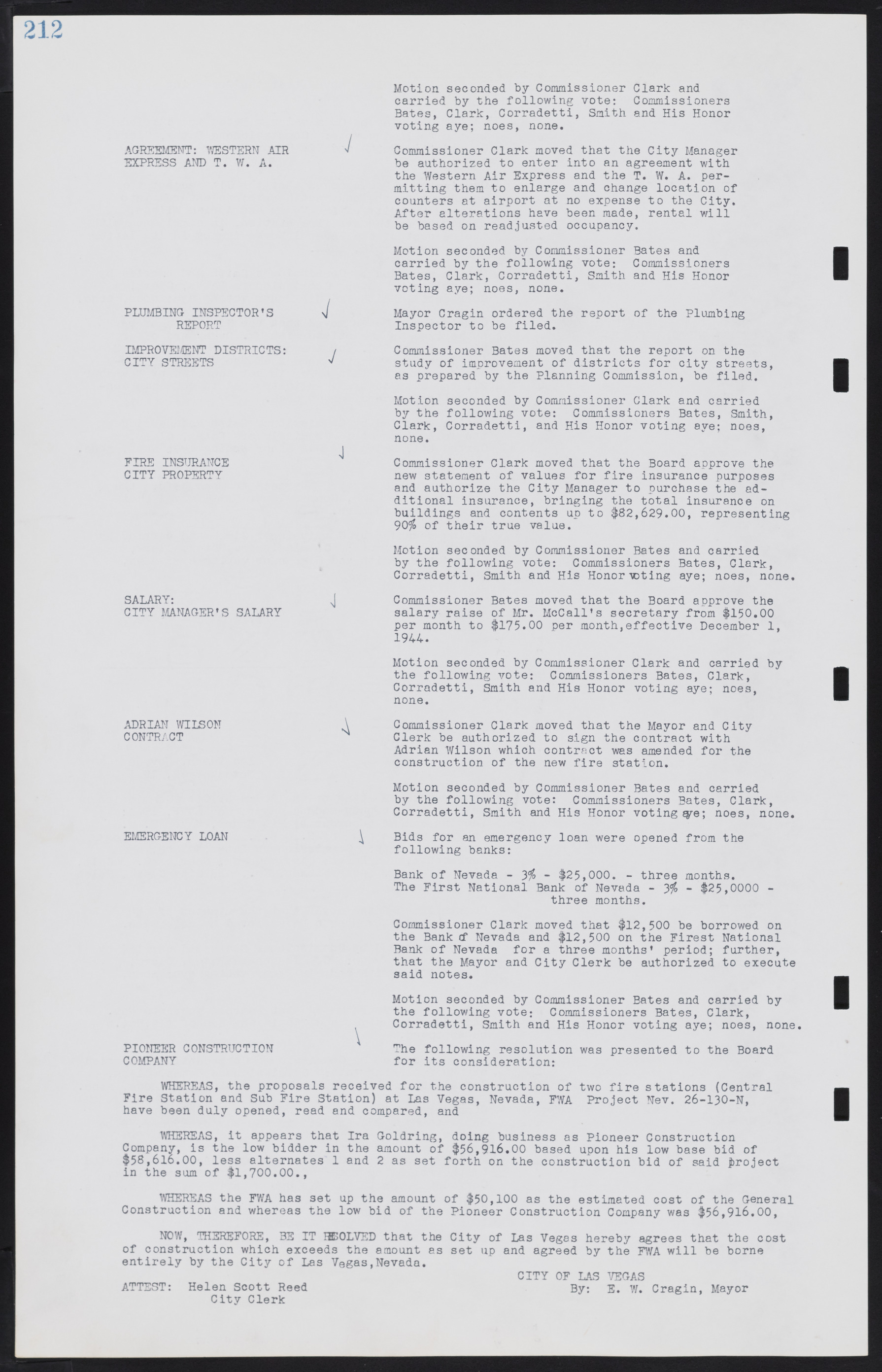 Las Vegas City Commission Minutes, August 11, 1942 to December 30, 1946, lvc000005-231