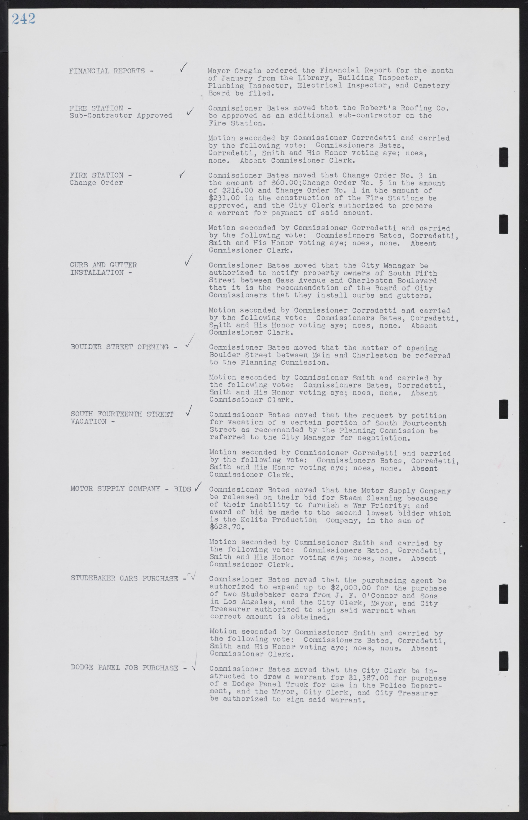 Las Vegas City Commission Minutes, August 11, 1942 to December 30, 1946, lvc000005-264