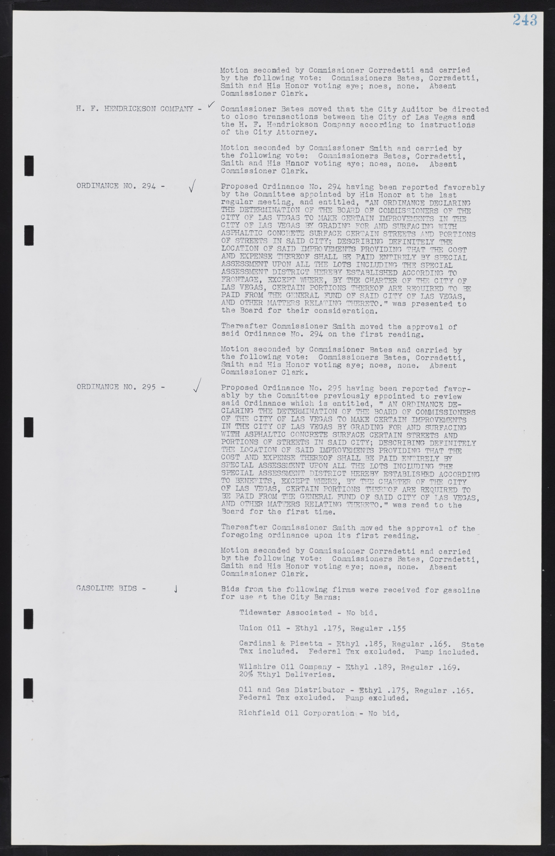 Las Vegas City Commission Minutes, August 11, 1942 to December 30, 1946, lvc000005-265