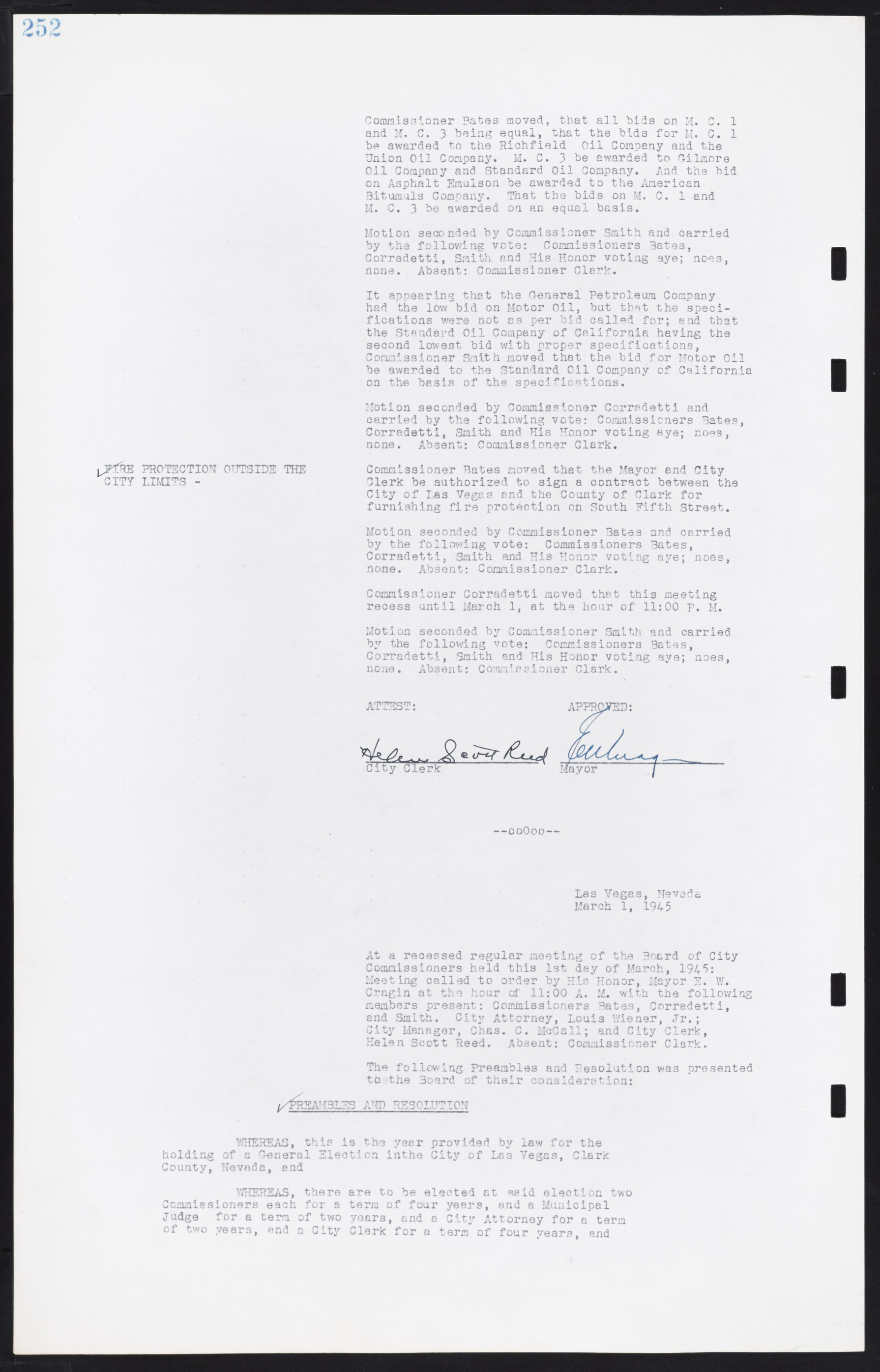 Las Vegas City Commission Minutes, August 11, 1942 to December 30, 1946, lvc000005-274