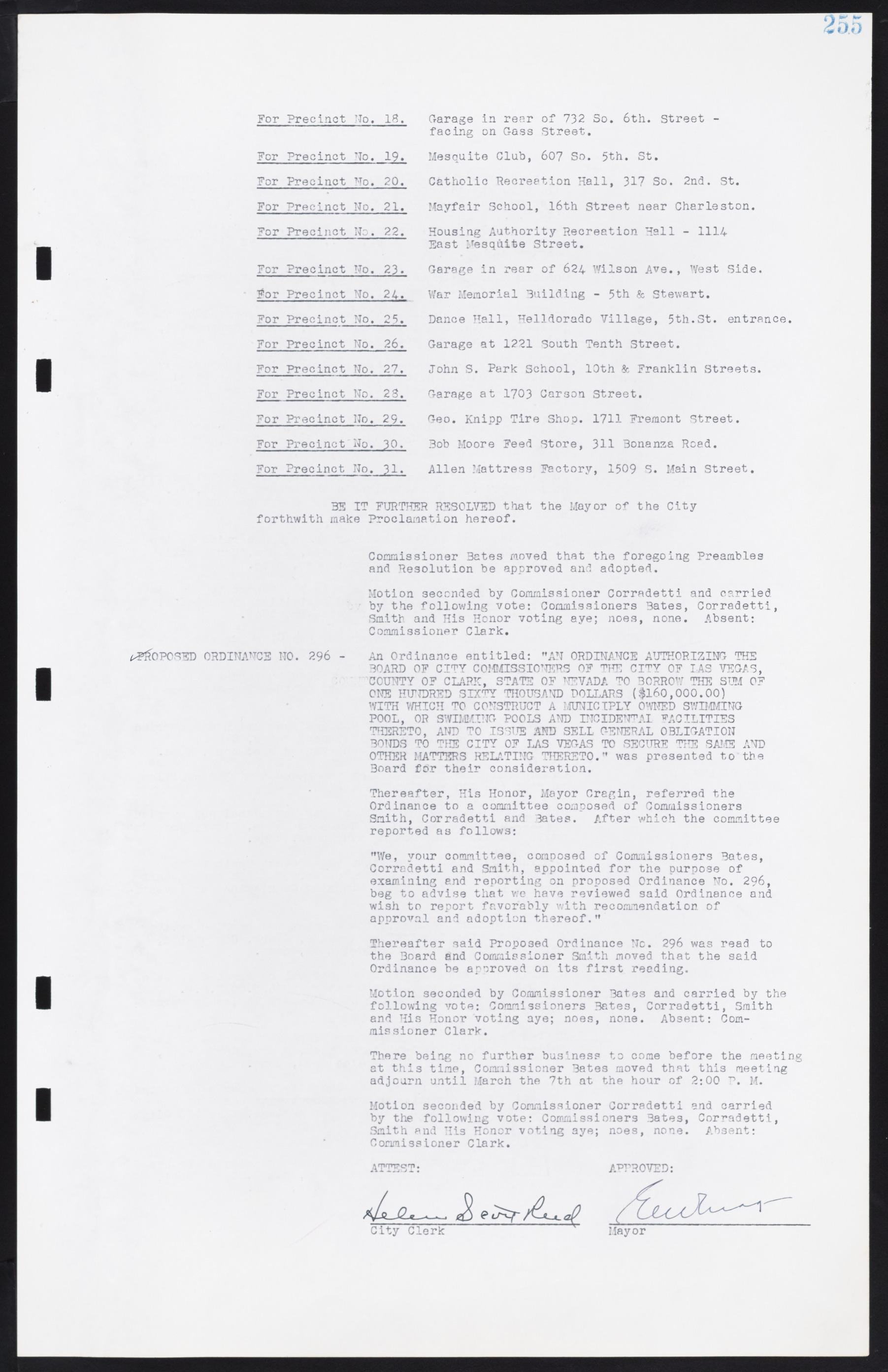 Las Vegas City Commission Minutes, August 11, 1942 to December 30, 1946, lvc000005-277