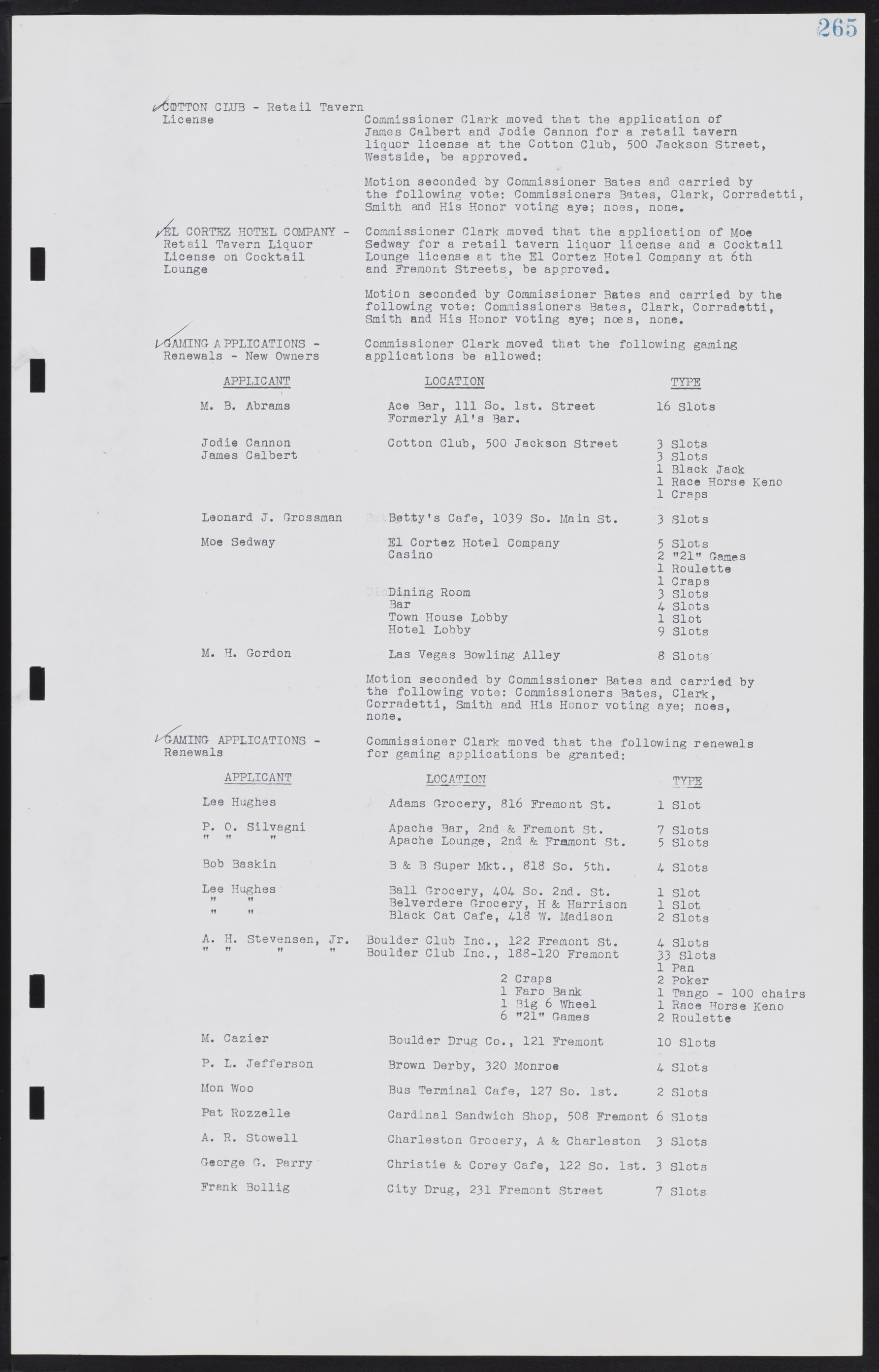 Las Vegas City Commission Minutes, August 11, 1942 to December 30, 1946, lvc000005-287