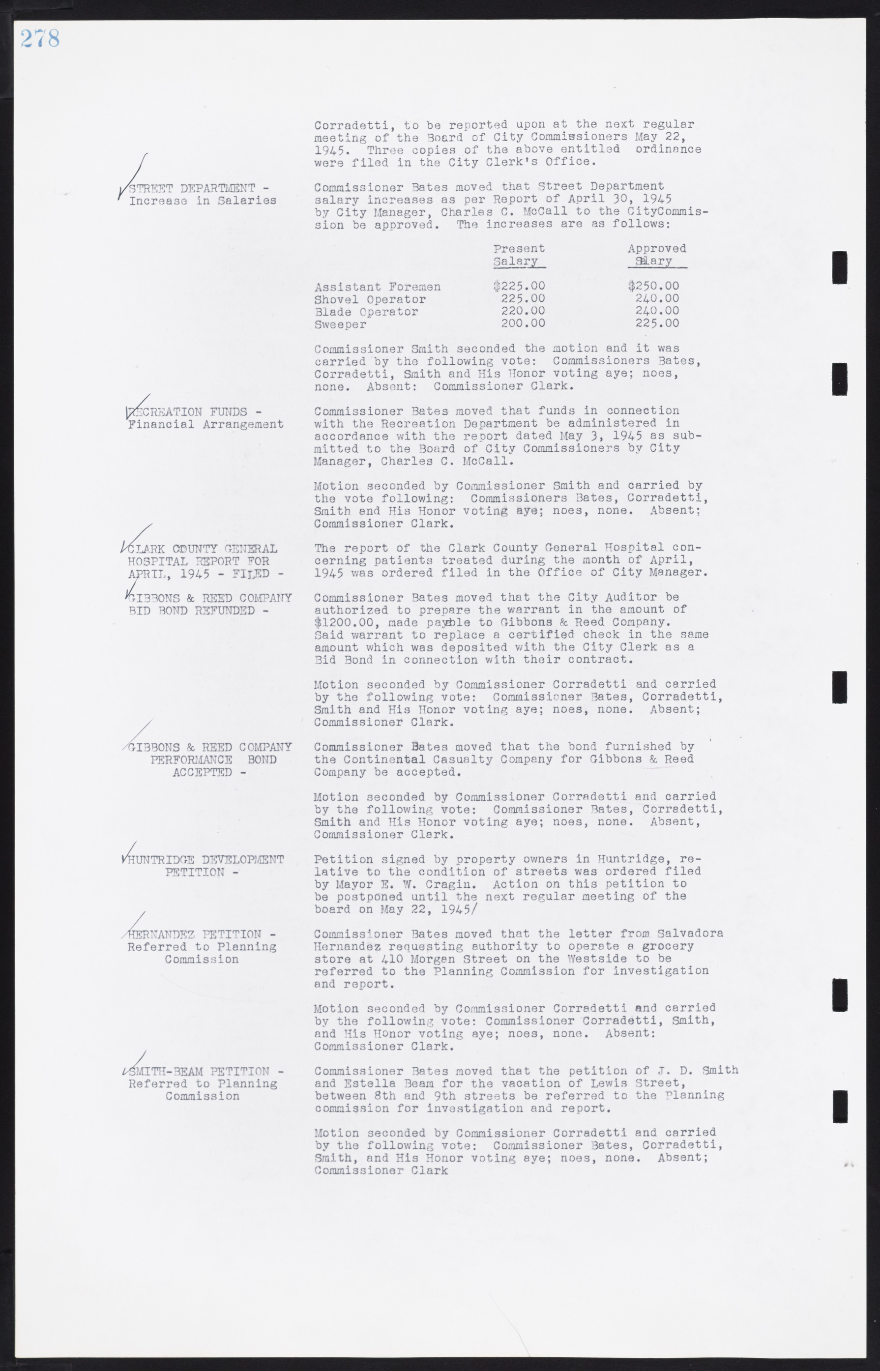 Las Vegas City Commission Minutes, August 11, 1942 to December 30, 1946, lvc000005-300