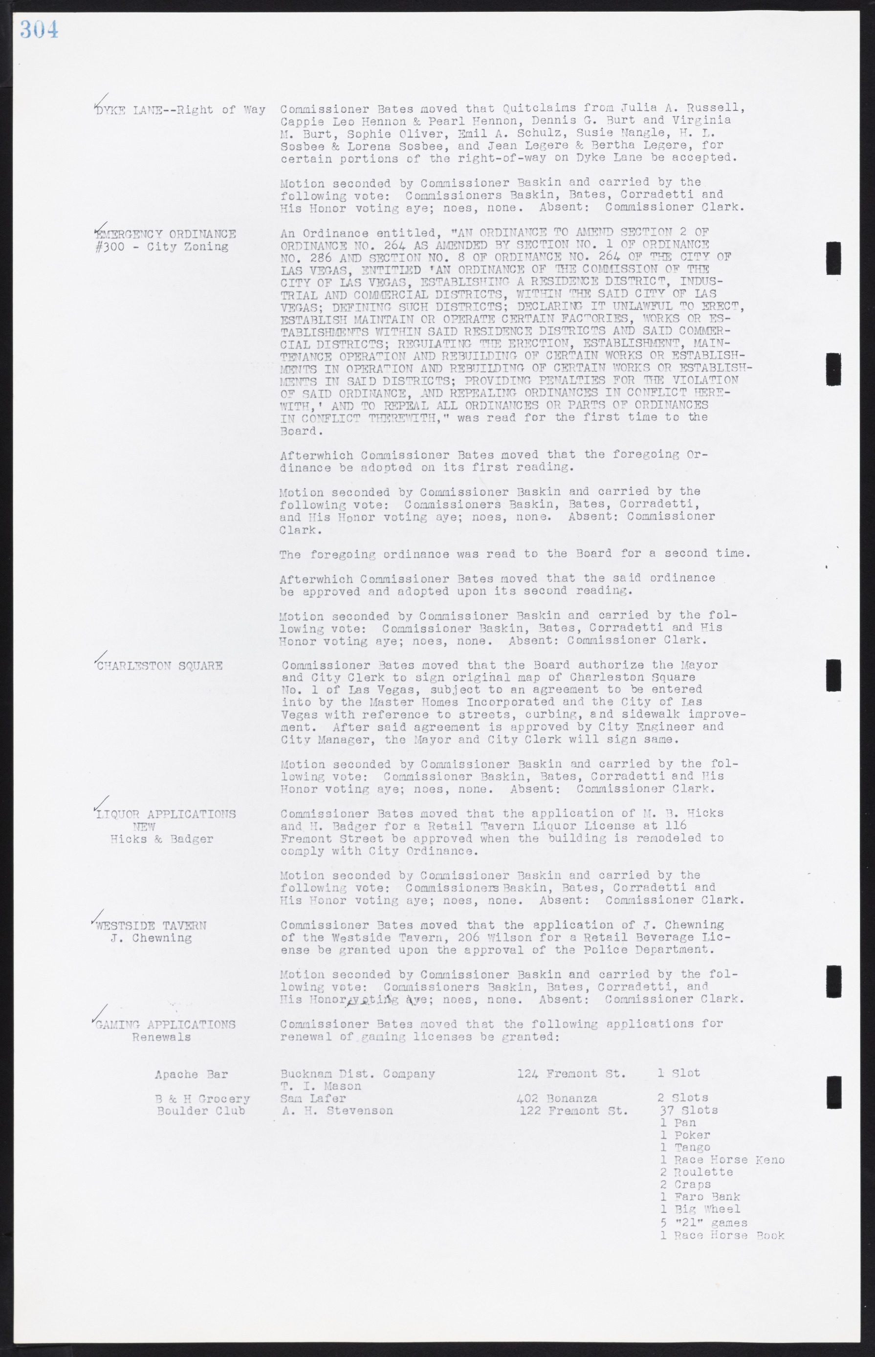 Las Vegas City Commission Minutes, August 11, 1942 to December 30, 1946, lvc000005-328