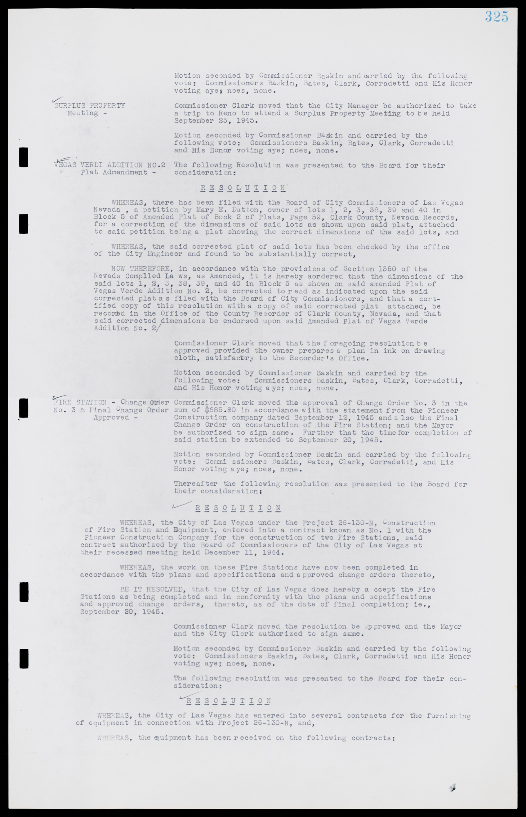 Las Vegas City Commission Minutes, August 11, 1942 to December 30, 1946, lvc000005-349