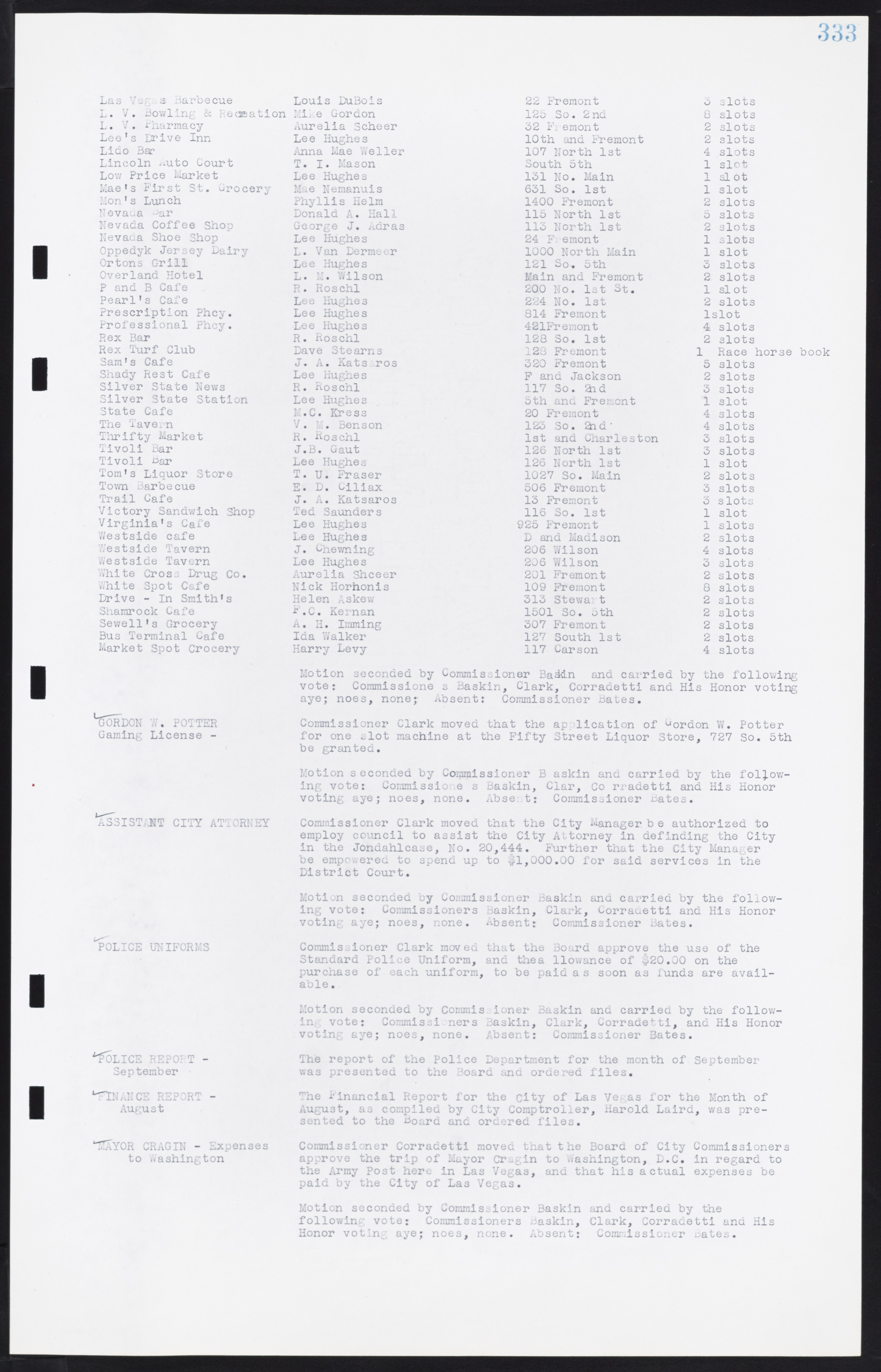 Las Vegas City Commission Minutes, August 11, 1942 to December 30, 1946, lvc000005-357